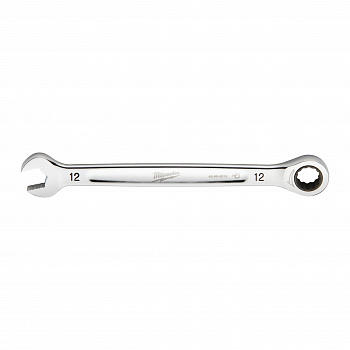 Гаечный ключ рожково-накидной с трещоткой в накидной части Milwaukee MAX BITE 12 мм  (Арт. 4932471505)