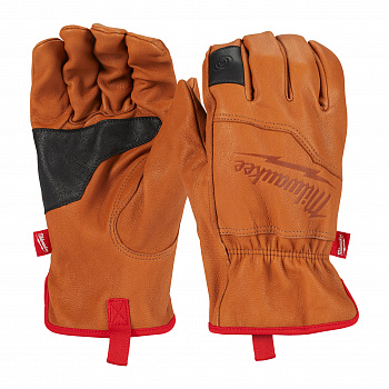 Перчатки Milwaukee кожаные, размер 9/L  (Арт. 4932478124)