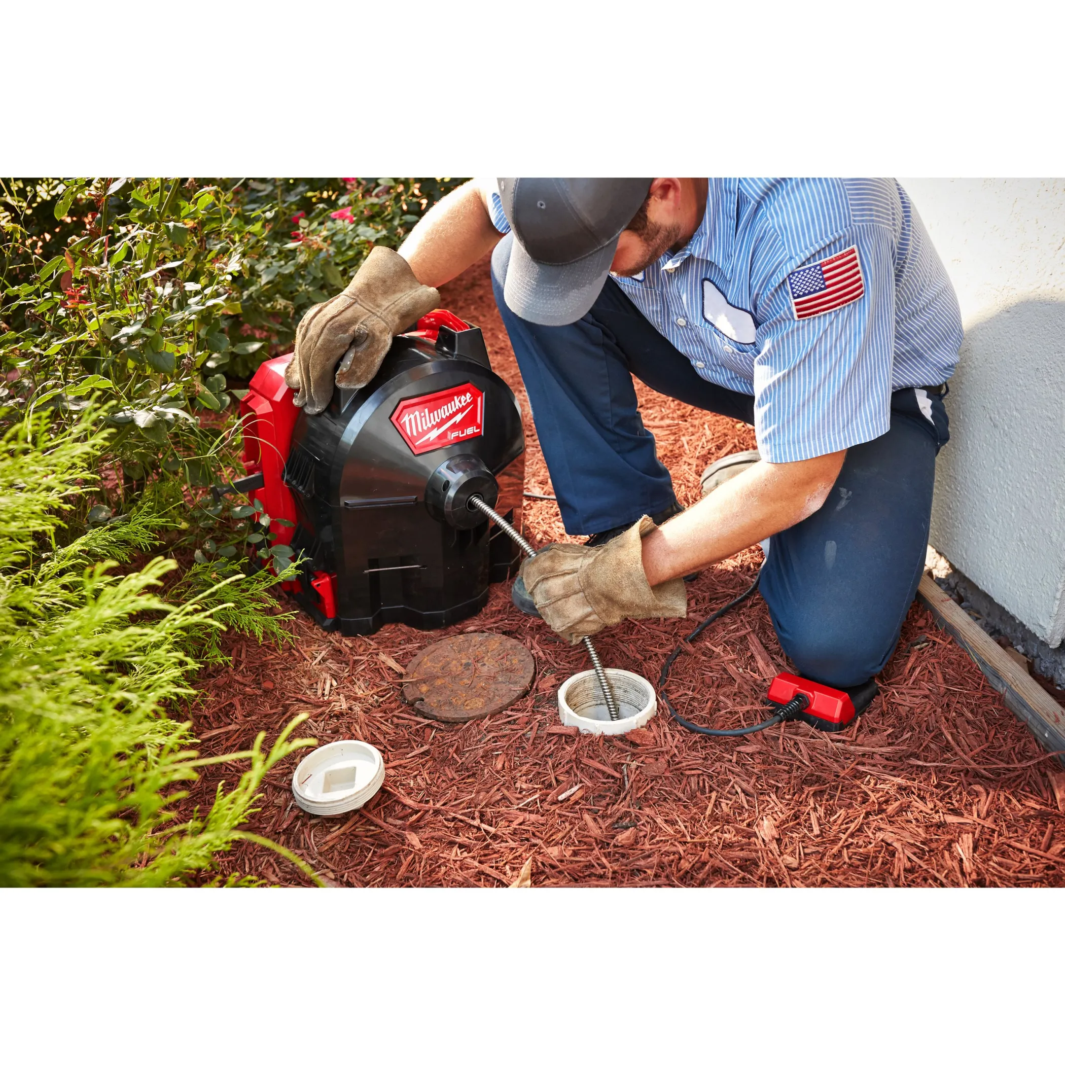 Аккумуляторная ранцевая прочистная машина Milwaukee M18 FFSDC10-0 FUEL  (Арт. 4933459707)