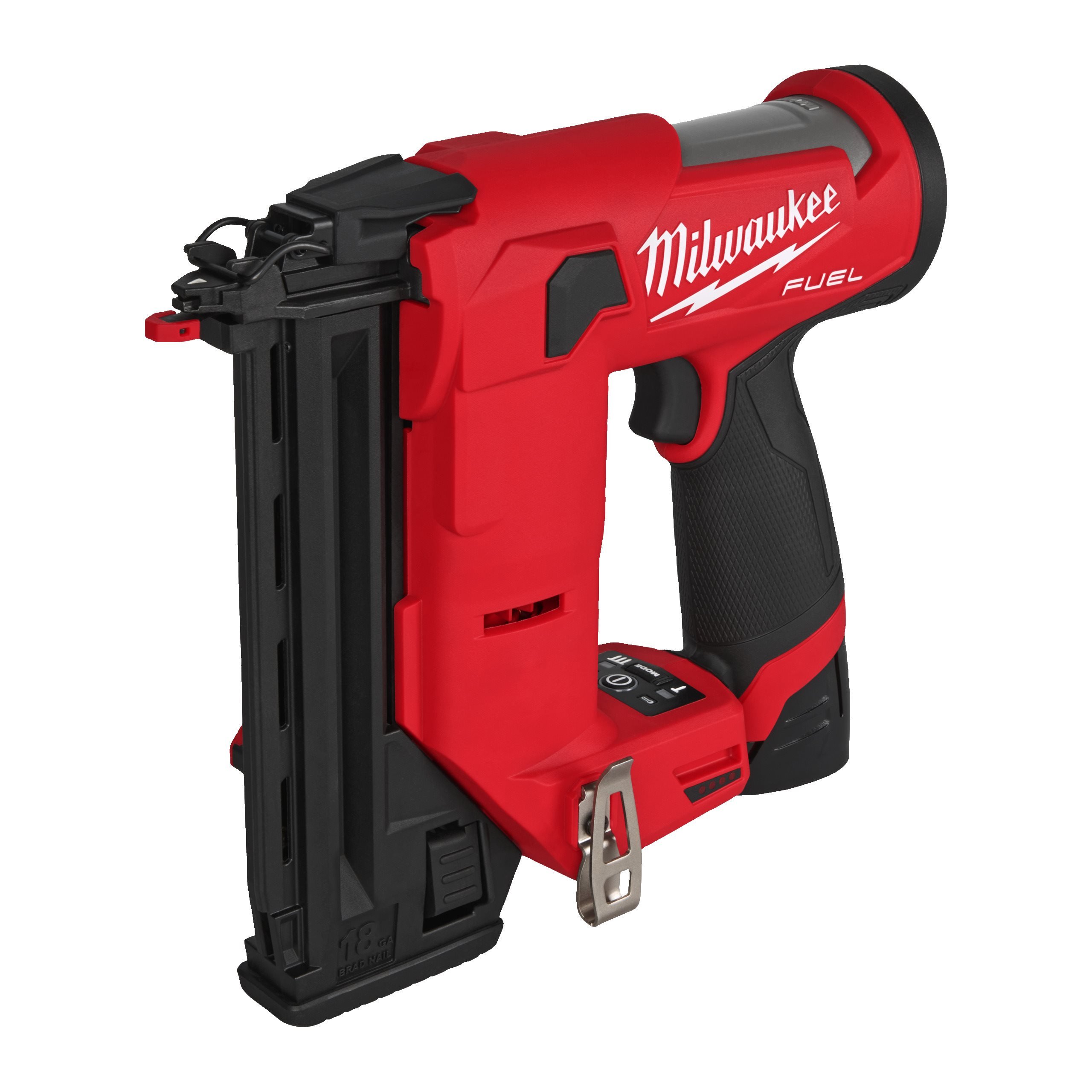 Аккумуляторный гвоздезабиватель(нейлер) с прямым магазином Milwaukee M12 FCN18GS-202X FUEL (Арт. 4933493355)