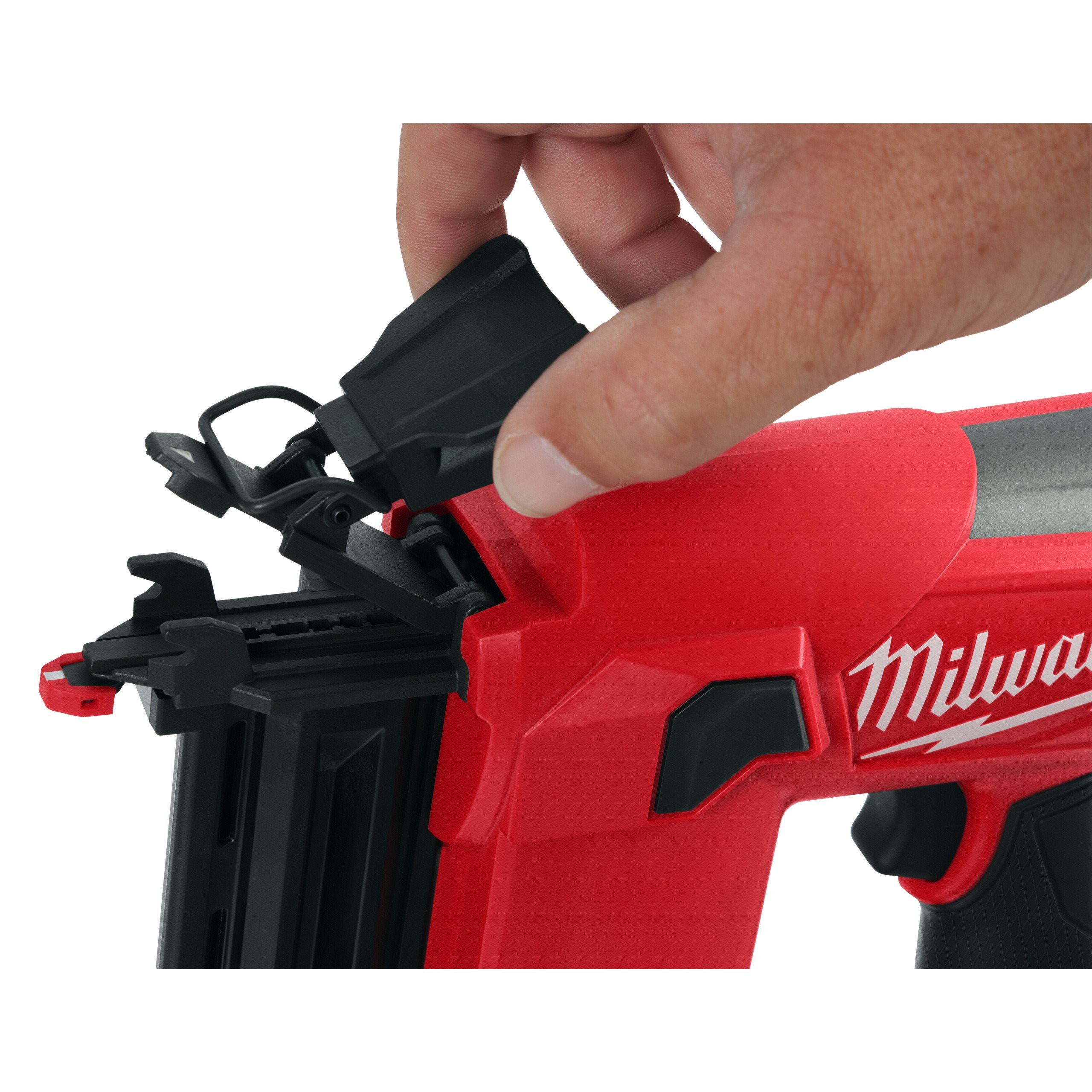 Аккумуляторный гвоздезабиватель(нейлер) с прямым магазином Milwaukee M12 FCN18GS-0X FUEL (Арт. 4933493354)