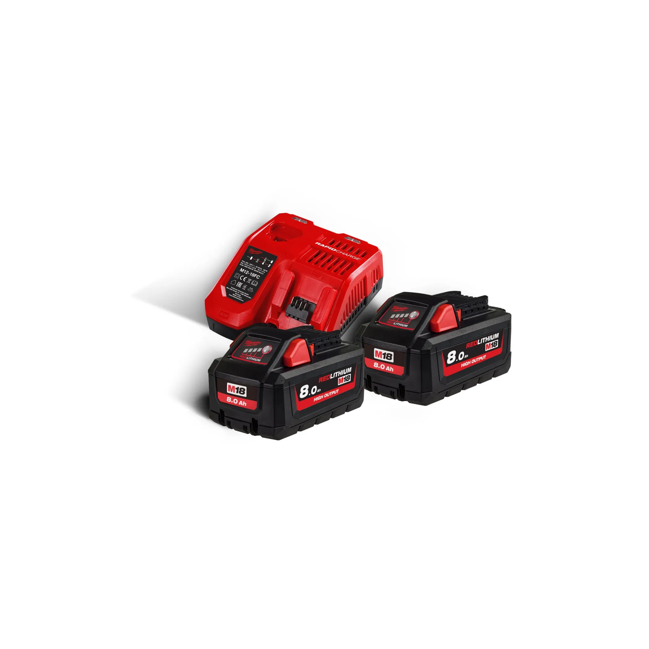 Энергокомплект Milwaukee M18 HNRG-802 HIGH OUTPUT™  (Арт. 4933471073)