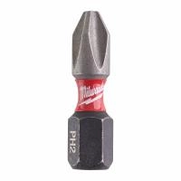 Биты для шуруповерта Milwaukee Shockwave IMPACT DUTY™ PH2 Х 25 мм (2 шт)  (замена для 4932352431) (Арт. 4932430852)