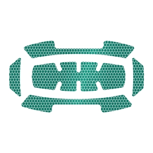 Светоотражающая наклейка на защитный шлем (жёлтая) (Арт. 4932499122)