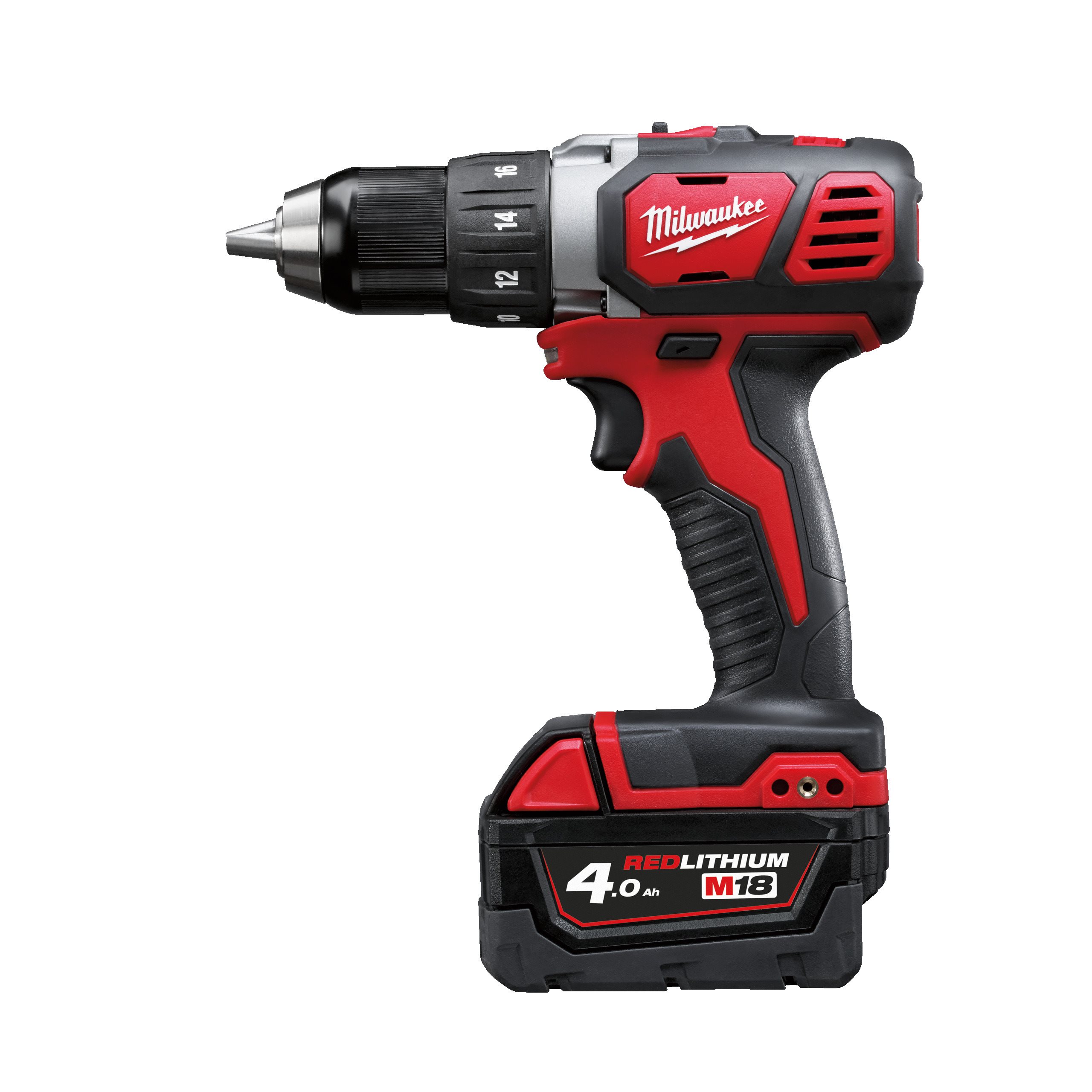 Аккумуляторная безударная дрель-шуруповерт Milwaukee M18 BDD-402C  (Арт. 4933443565)