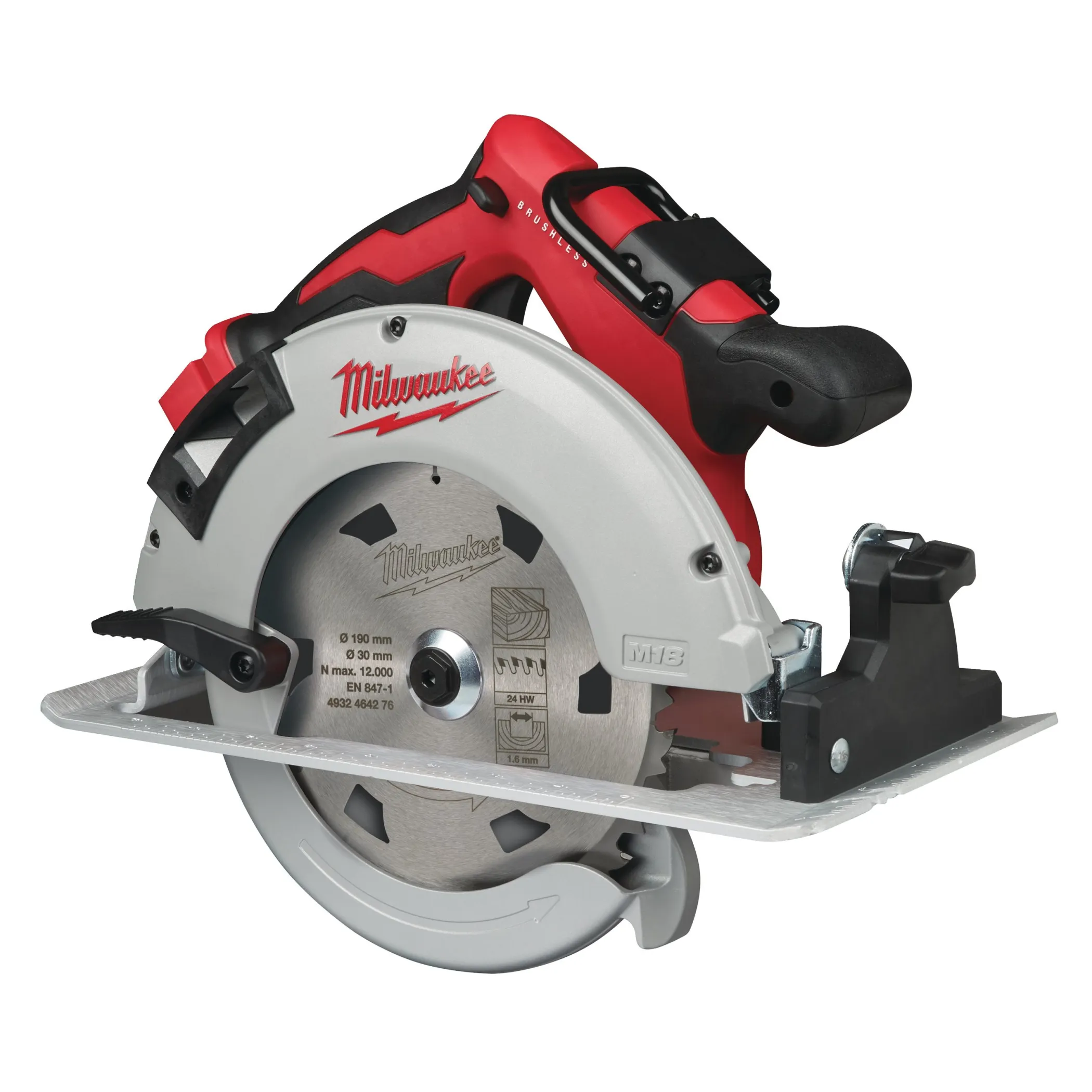 Аккумуляторная циркулярная пила по дереву Milwaukee M18 BLCS66-0X FUEL + АКБ 5.5 АЧ в ПОДАРОК! (Арт. 4933464589 HB55)