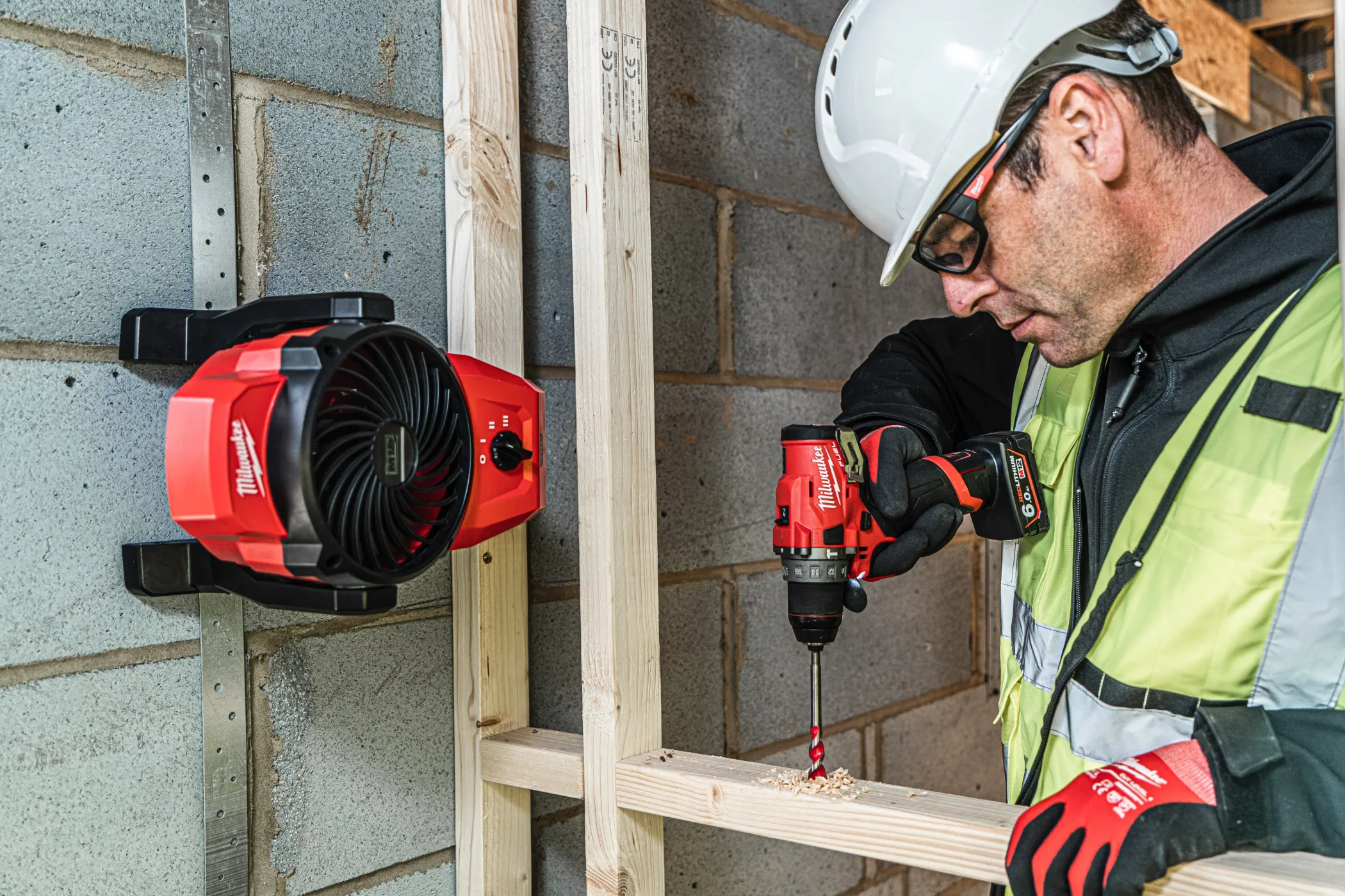 Аккумуляторный вентилятор Milwaukee M12 AF-0 (Арт. 4933478228)