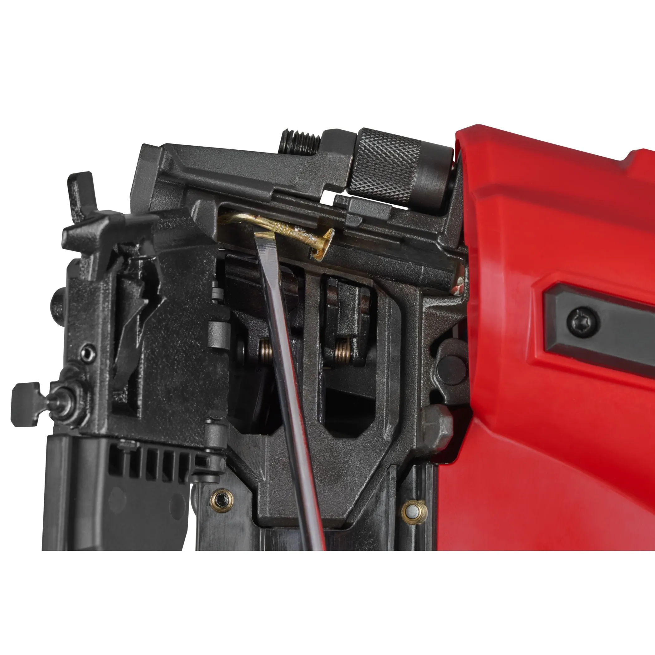 Аккумуляторный гвоздезабиватель(нейлер) с барабанным магазином Milwaukee M18 FRCN45-0X FUEL (Арт. 4933498168)