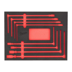 Ложемент пустой для набора 10ед. ключей Т-образных шарнирных с шестигранными головками (Арт. 4932499296)