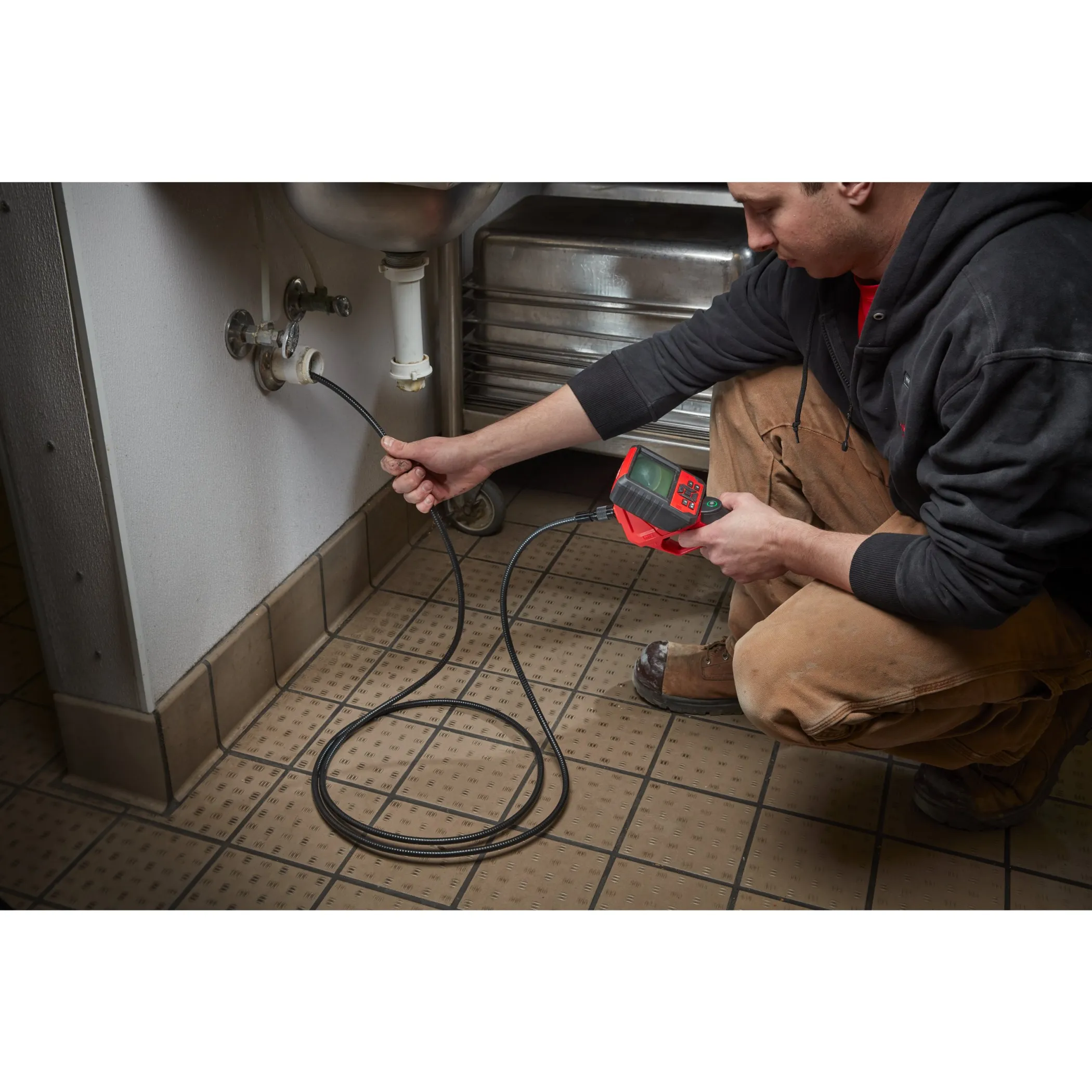 Аккумуляторная инспекционная камера Milwaukee M - SPECTOR FLEX M12 IC AV3-201C  (Арт. 4933451367)