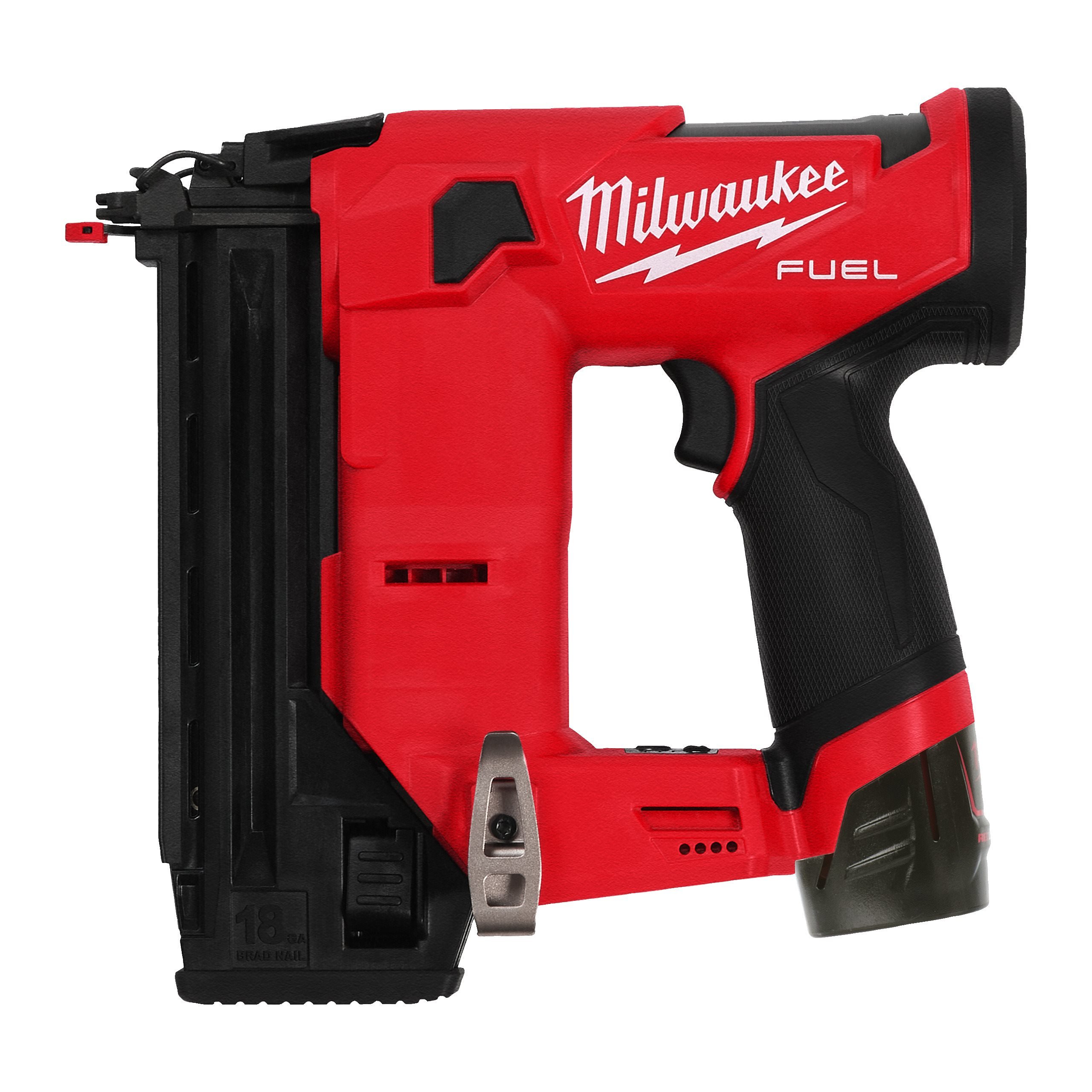 Аккумуляторный гвоздезабиватель(нейлер) с прямым магазином Milwaukee M12 FCN18GS-202X FUEL (Арт. 4933493355)