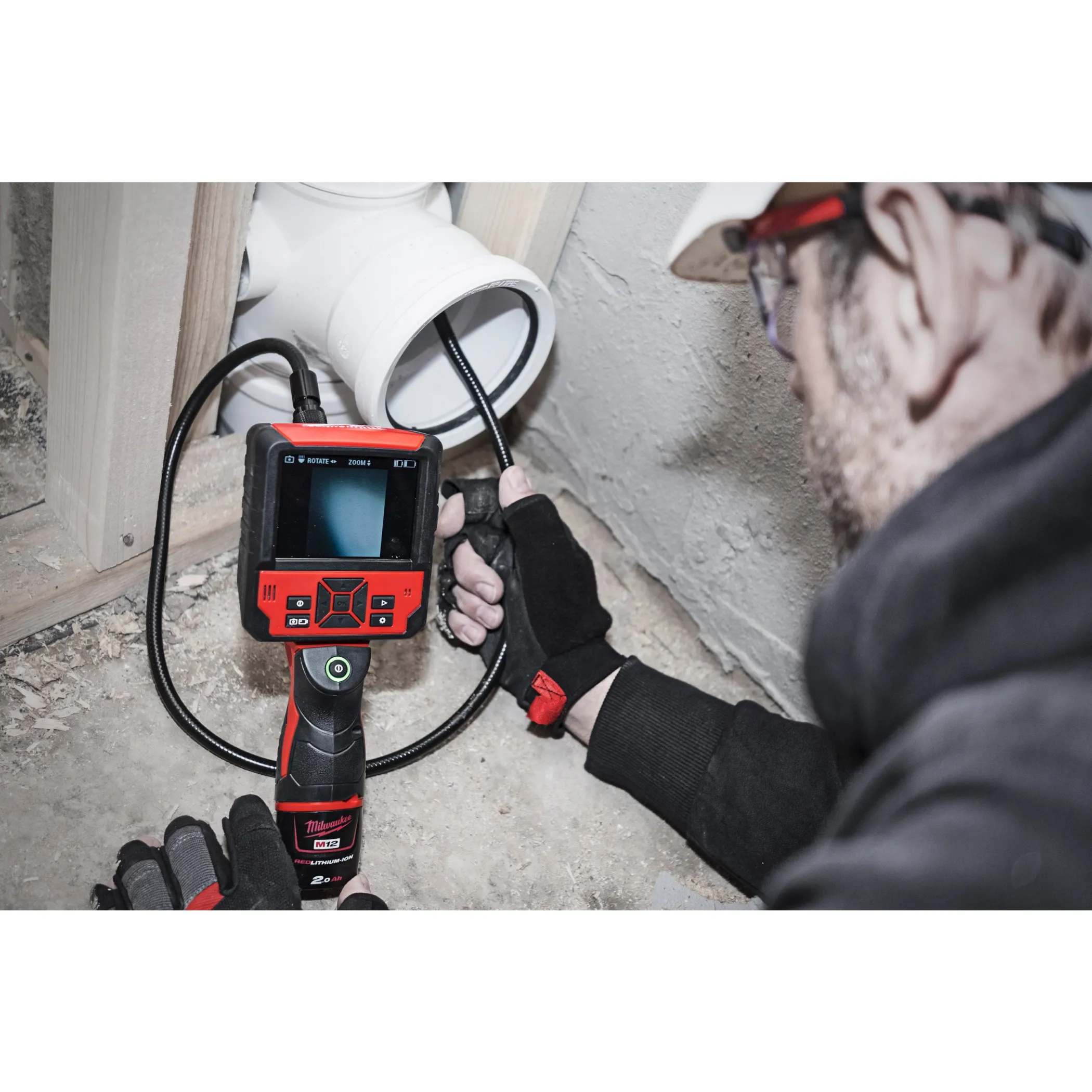 Аккумуляторная инспекционная камера Milwaukee M - SPECTOR FLEX M12 IC AV3-201C  (Арт. 4933451367)
