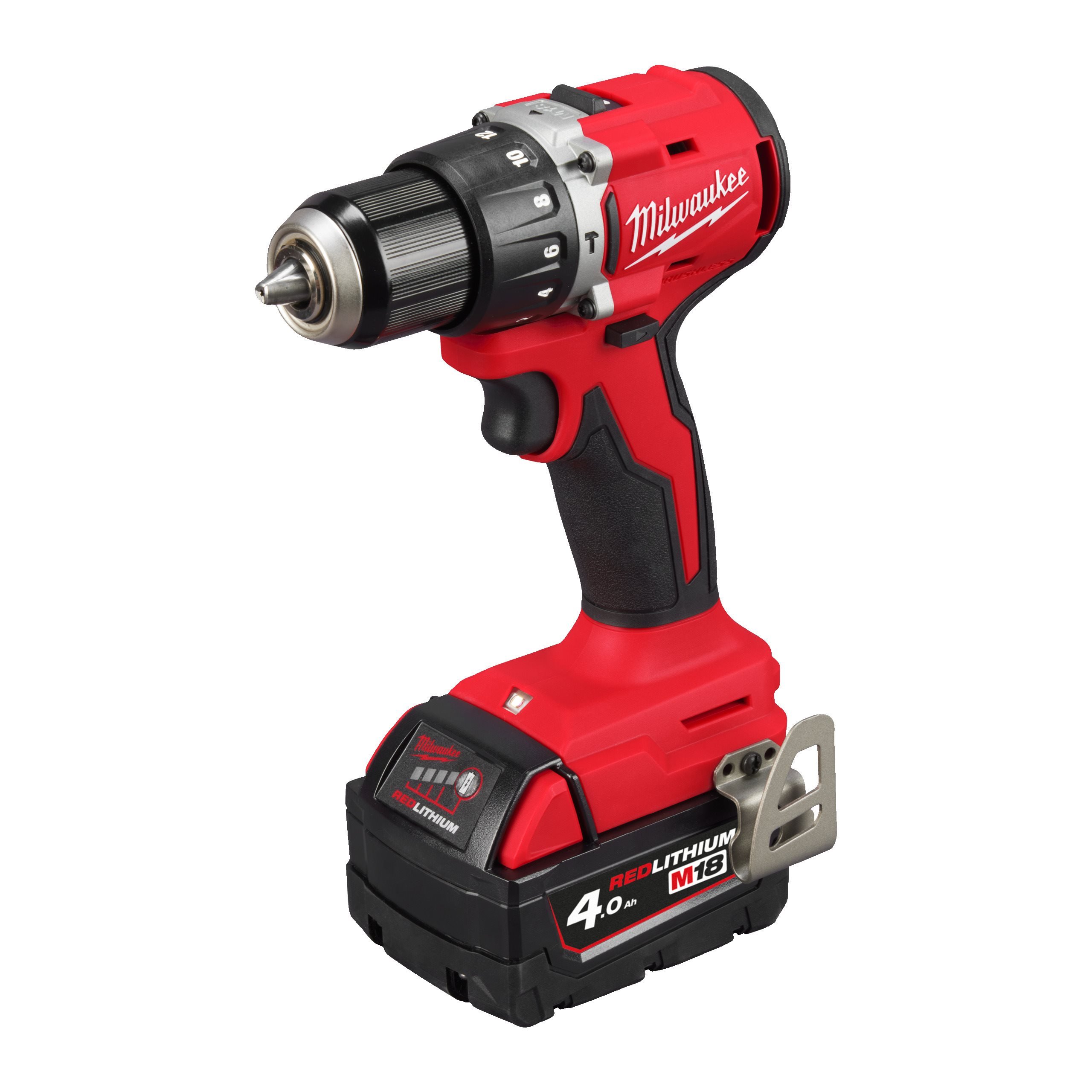 Аккумуляторная ударная дрель-шуруповерт Milwaukee M18 BLPDRC-402C (замена для 4933464537) (Арт. 4933492824)