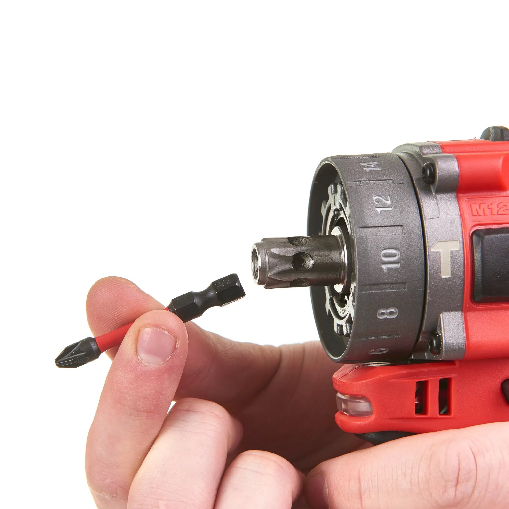 Аккумуляторная ударная дрель-шуруповерт со сменным патроном Milwaukee M12 FPDX-202X FUEL  (Арт. 4933464136)