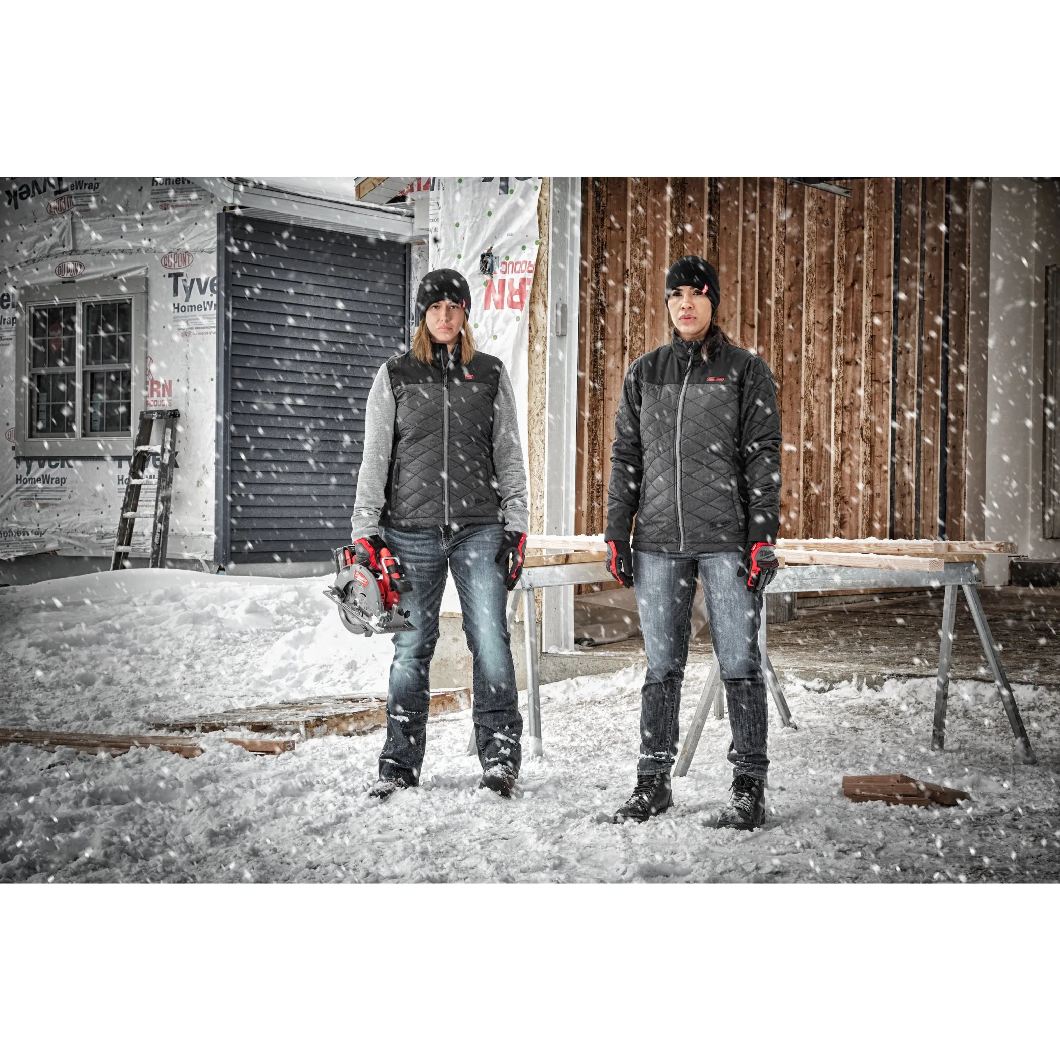 Куртка женская с подогревом пуховая Milwaukee M12 HJP Ladies-0 (M)  (Арт. 4933464341)