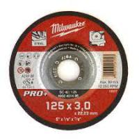 Отрезной диск по металлу Milwaukee SC41 / 125х3х22.2 PRO+ (Арт. 4932451492)