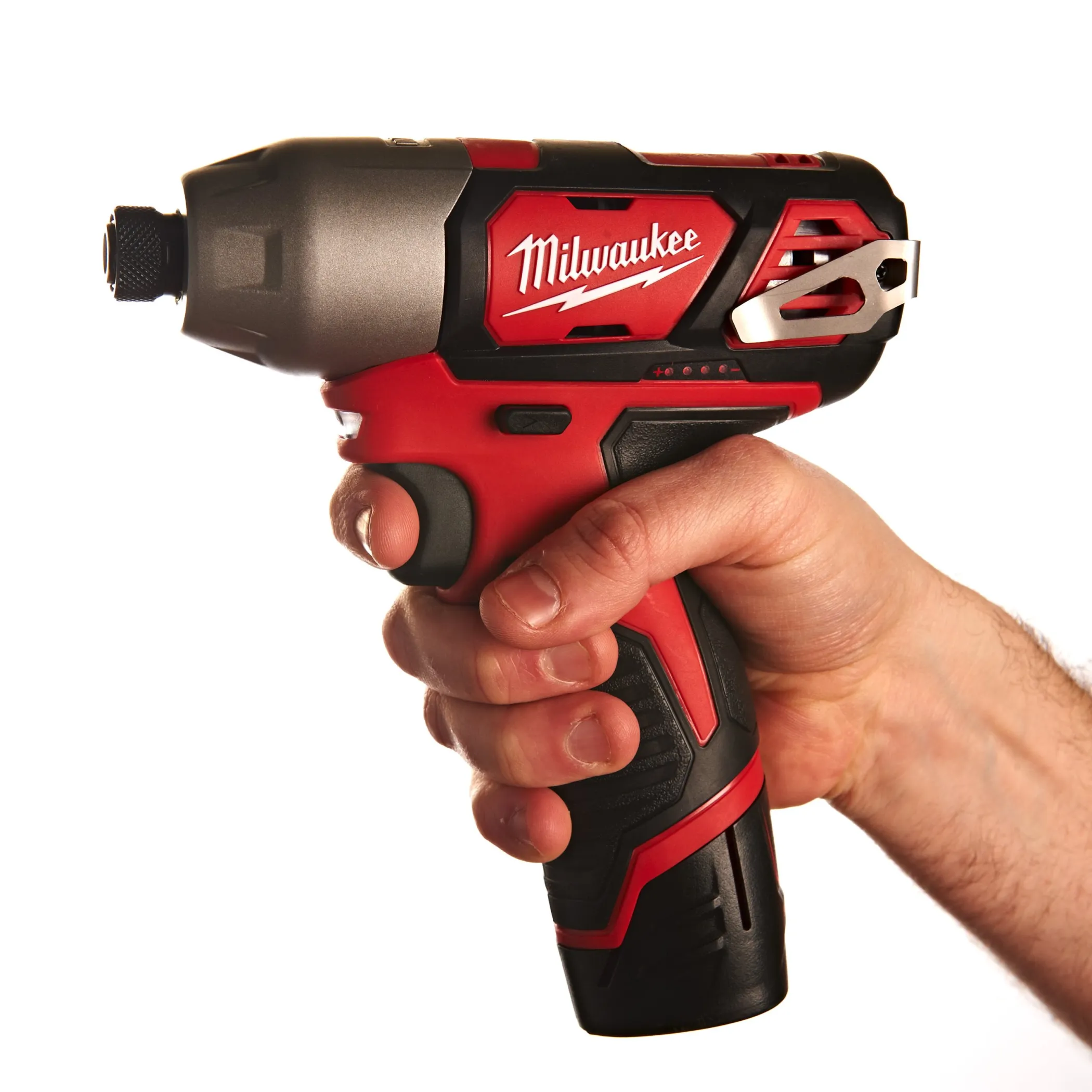 Аккумуляторный субкомпактный импульсный винтоверт Milwaukee M12 BID-202С  (Арт. 4933441960)