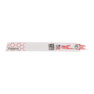 Полотно для сабельной пилы по металлу Milwaukee THE TORCH 230 мм/ шаг зуба 1.4 мм (5 шт) (экоупак.) (замена для 48005788) (Арт. 48475788)