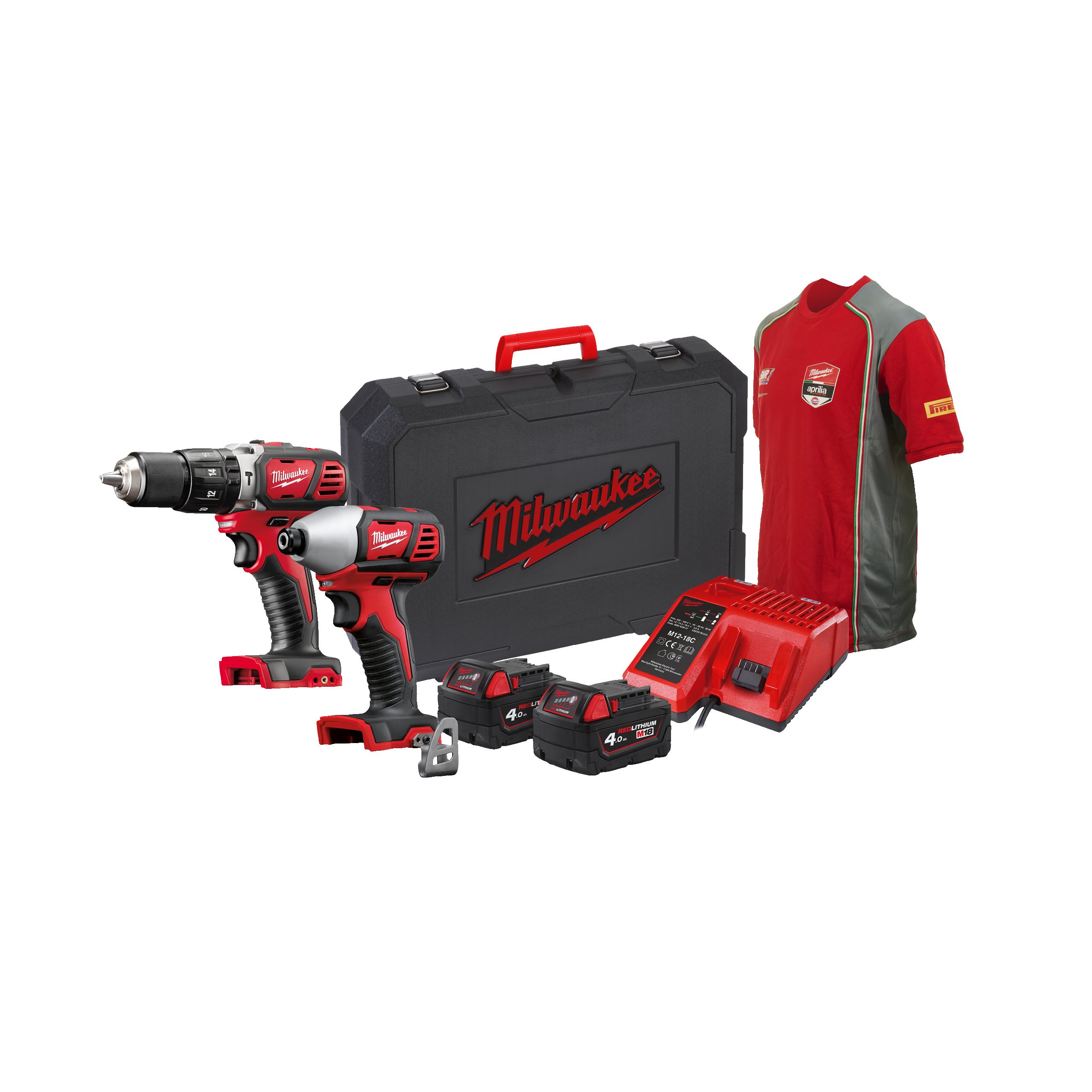 Набор инструментов Milwaukee M18 BPP2C-402C  (Арт. 4933443552)