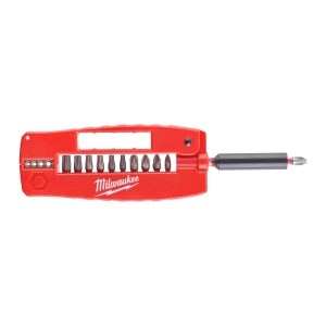 Набор ударных бит для шуруповерта Milwaukee SHOCKWAVE ''Крокодил 2'' (12шт)  (замена для 4932352943) (Арт. 4932430910)