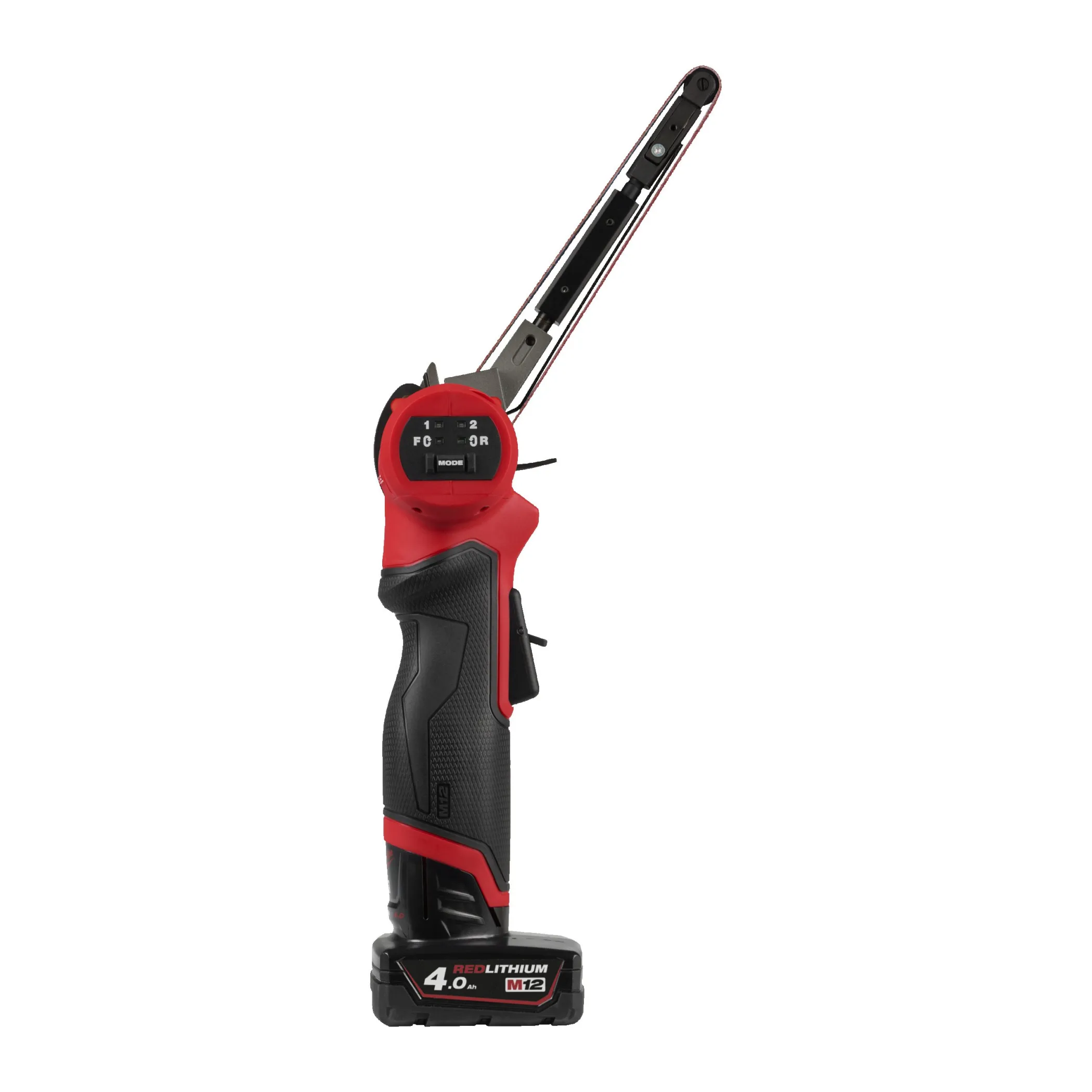 Аккумуляторная ленточная шлифовальная машина Milwaukee M12 FBFL13-402B FUEL (Арт. 4933480961)