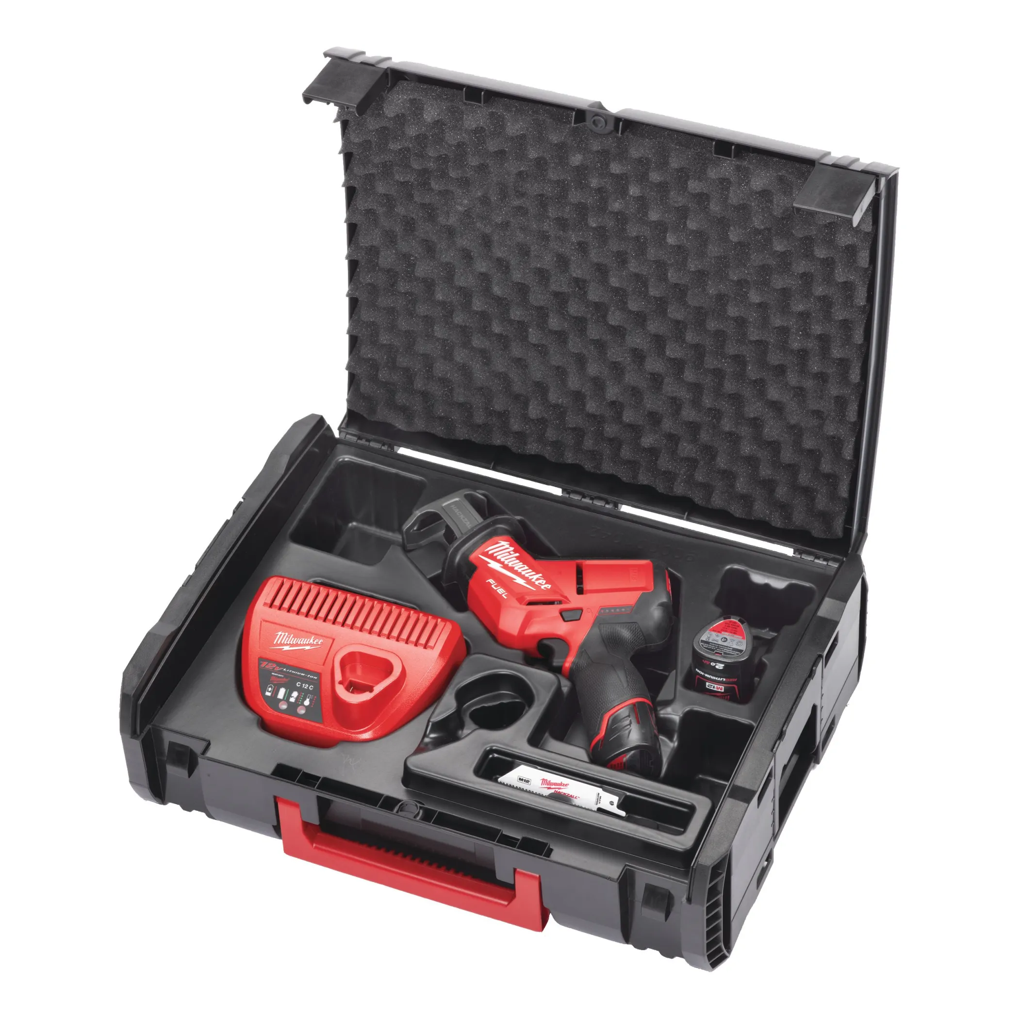 Аккумуляторная компактная сабельная пила Milwaukee M12 CHZ-202X FUEL HACKZALL  (Арт. 4933447738)