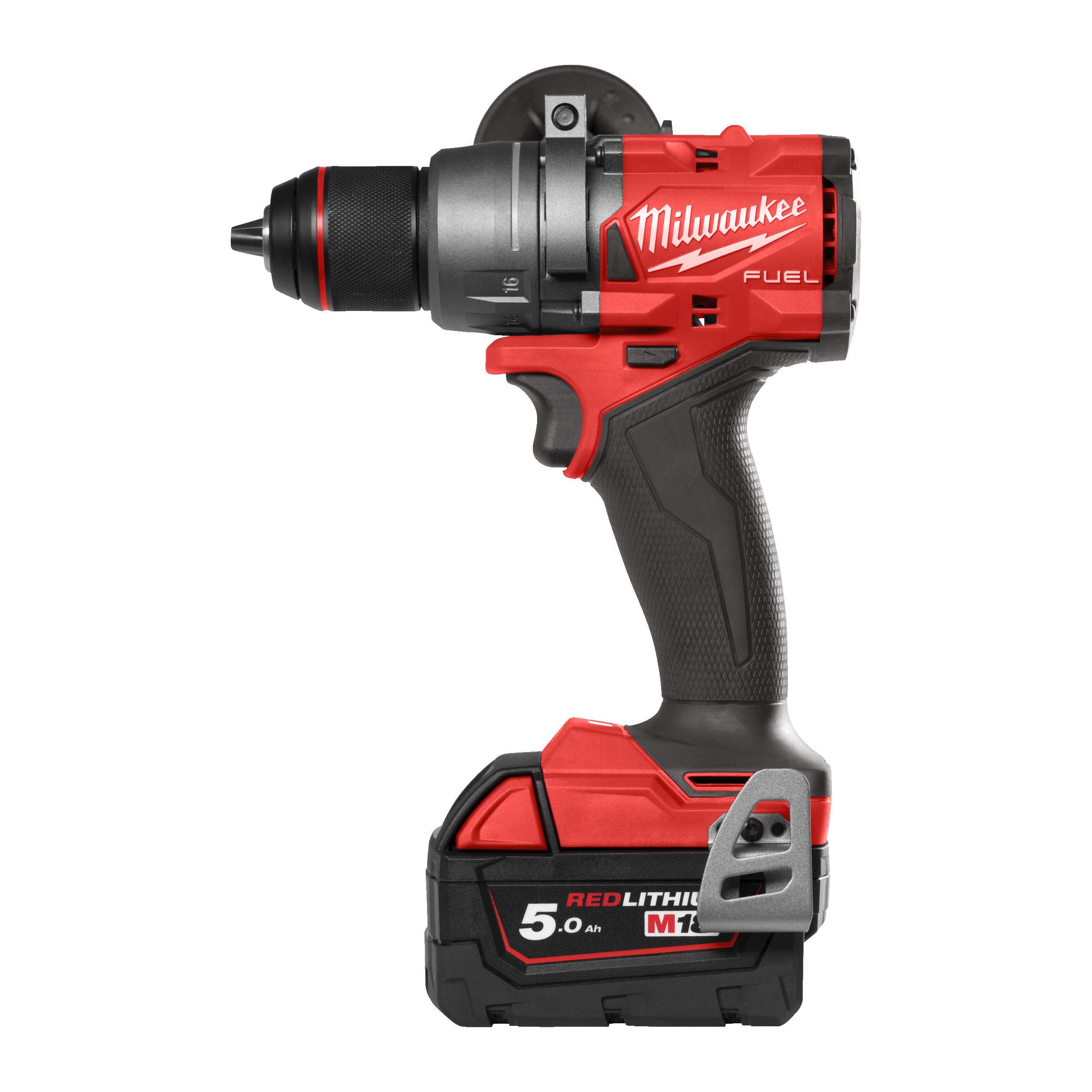 Аккумуляторная безударная дрель-шуруповерт Milwaukee M18 FDD3-502X FUEL (Арт. 4933479863)