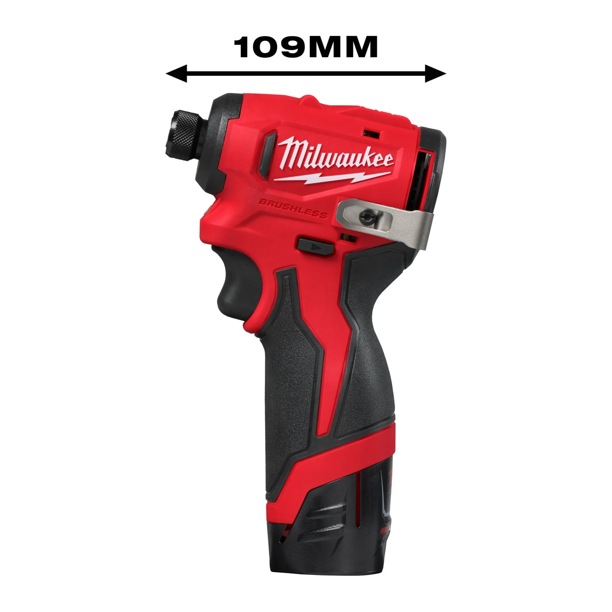 Аккумуляторный субкомпактный импульсный винтоверт Milwaukee M12 BLIDRC-202C (замена для 4933441960) (Арт. 4933499690)