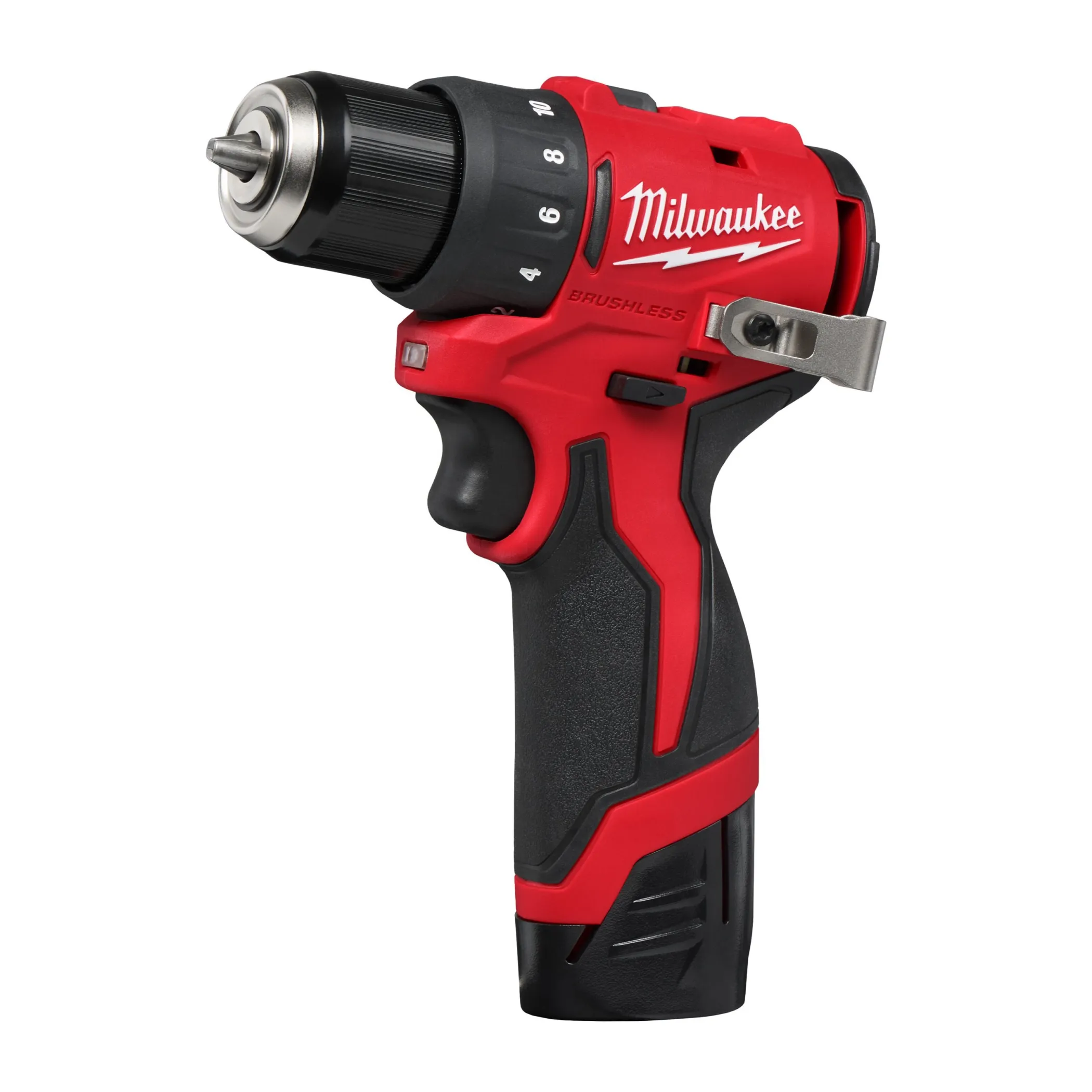 Аккумуляторная безударная дрель-шуруповерт Milwaukee M12 BLDDRC-202C (замена для 4933441915) (Арт. 4933499686)