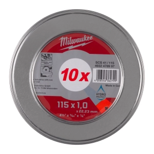 Диск отрезной по металлу SCS 41 / 115x1 PRO+ (10шт/уп) в металлическом боксе (Арт. 4932478997)