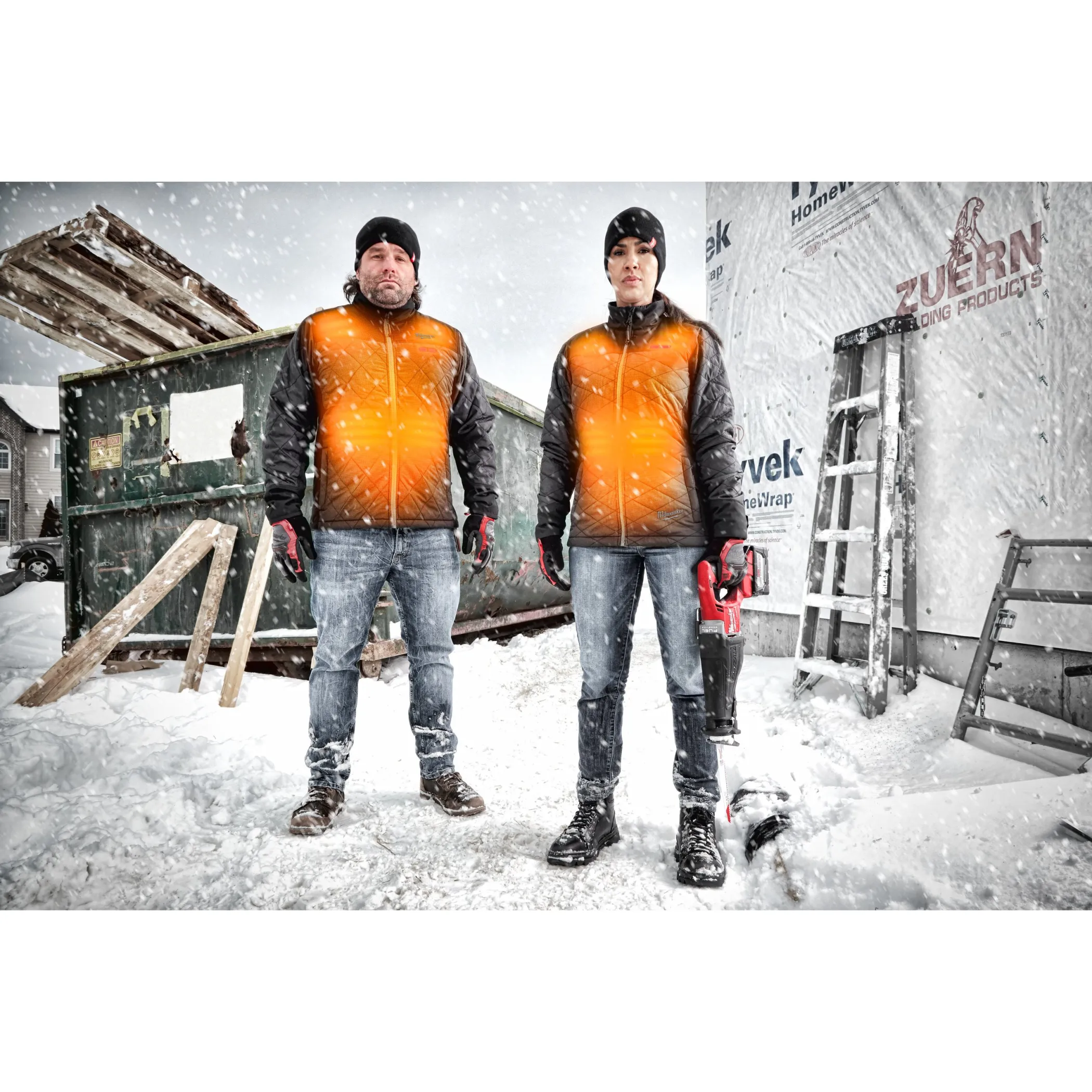 Куртка женская с подогревом пуховая Milwaukee M12 HJP Ladies-0 (M)  (Арт. 4933464341)
