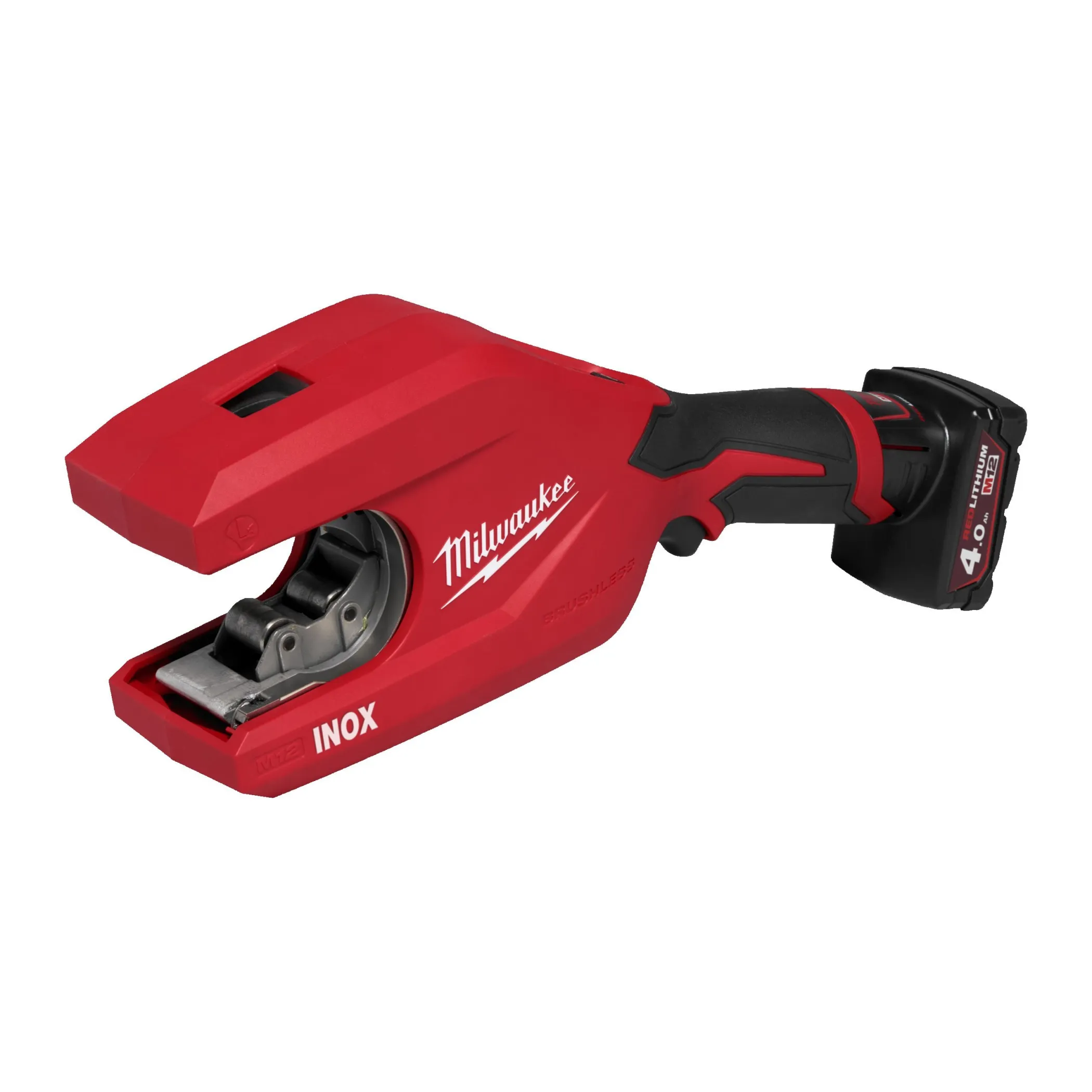 Аккумуляторный труборез для труб из нержавеющей стали и меди Milwaukee M12 PCSS54-402C (Арт. 4933498605)