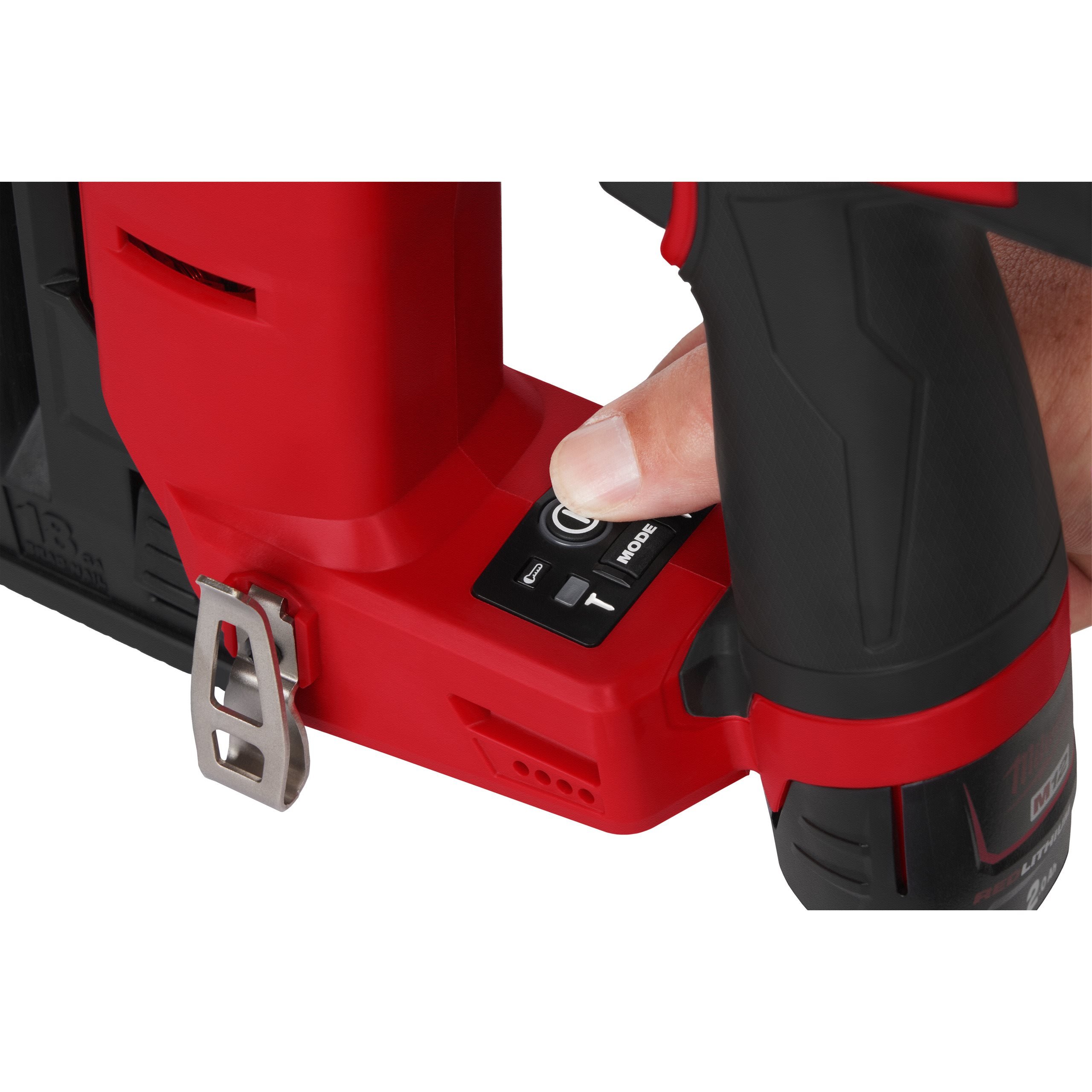 Аккумуляторный гвоздезабиватель(нейлер) с прямым магазином Milwaukee M12 FCN18GS-202X FUEL (Арт. 4933493355)