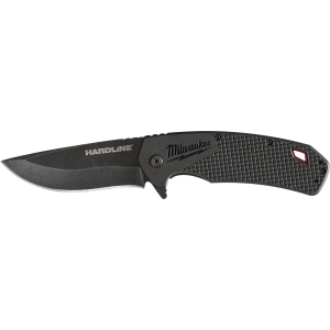 Нож выкидной с гладким лезвием Milwaukee HARDLINE Smooth 89мм (Арт. 4932492453)
