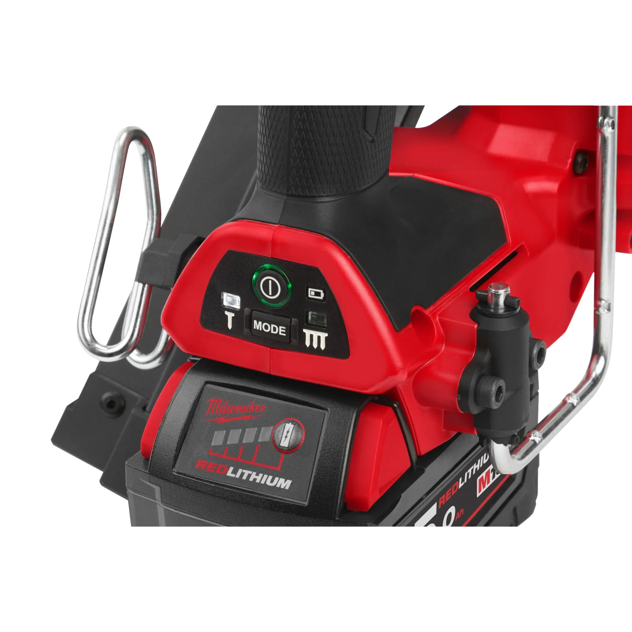 Аккумуляторный гвоздезабиватель(нейлер) с наклонным магазином Milwaukee M18 FFN-502C FUEL  (Арт. 4933471404)