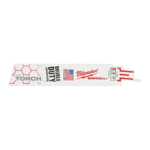 Полотно для сабельной пилы по металлу Milwaukee THE TORCH 150 мм/ шаг зуба 1.4 мм (5 шт) (экоупак.) (замена для 48005784) (Арт. 48475784)