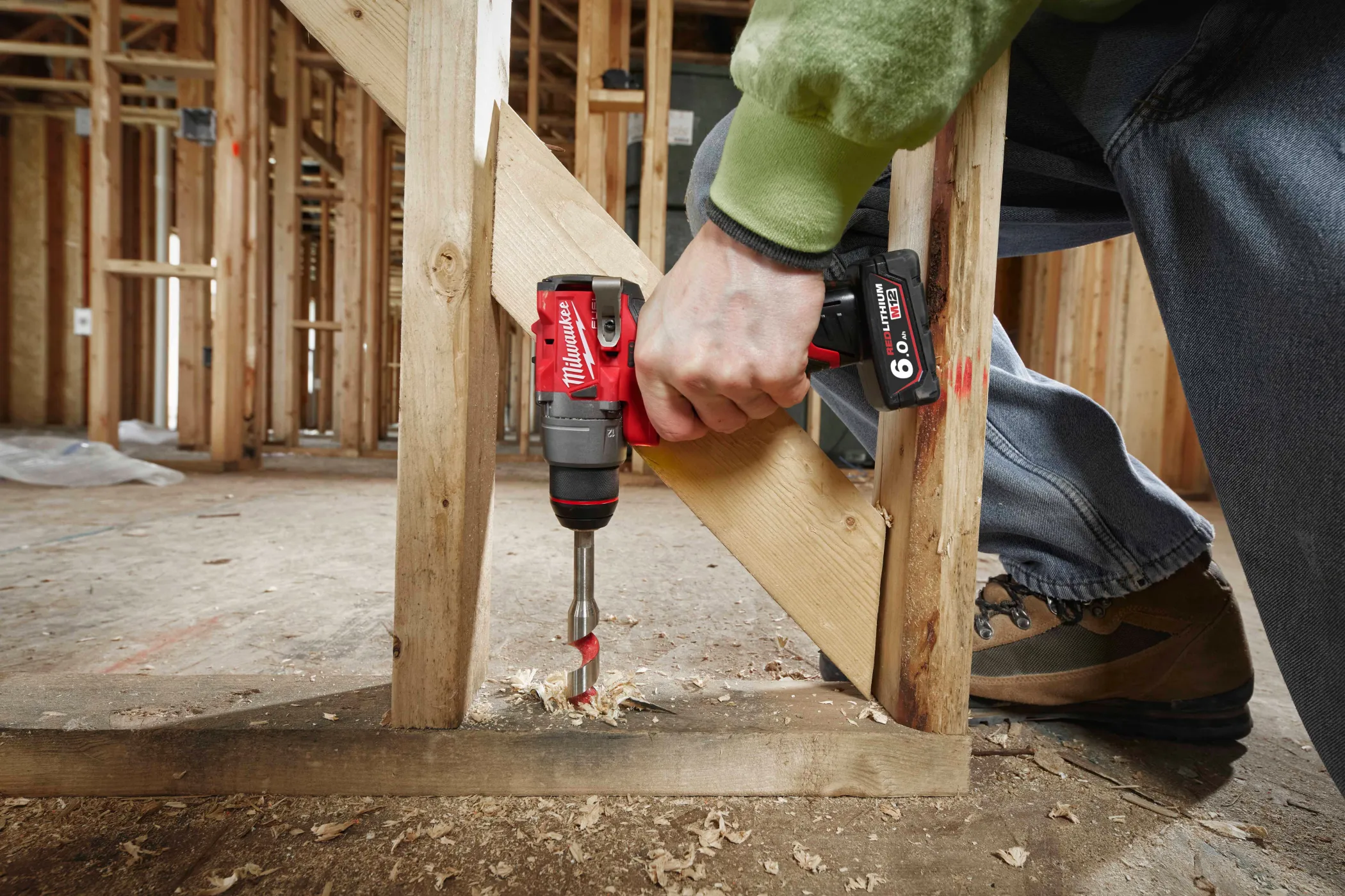 Аккумуляторная безударная дрель-шуруповерт Milwaukee M12 FDD2-602X FUEL (Арт. 4933479875)