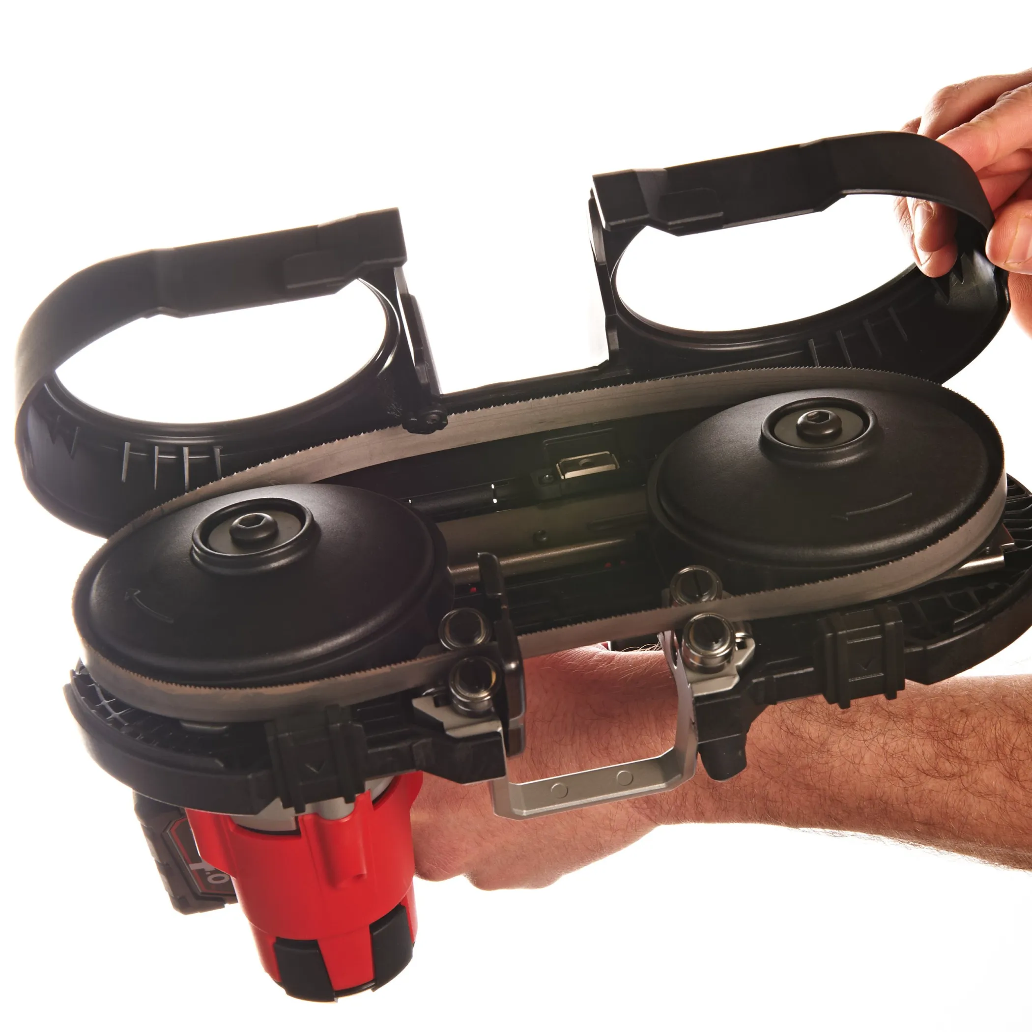 Аккумуляторная ленточная пила Milwaukee M12 BS-402C  (Арт. 4933441805)