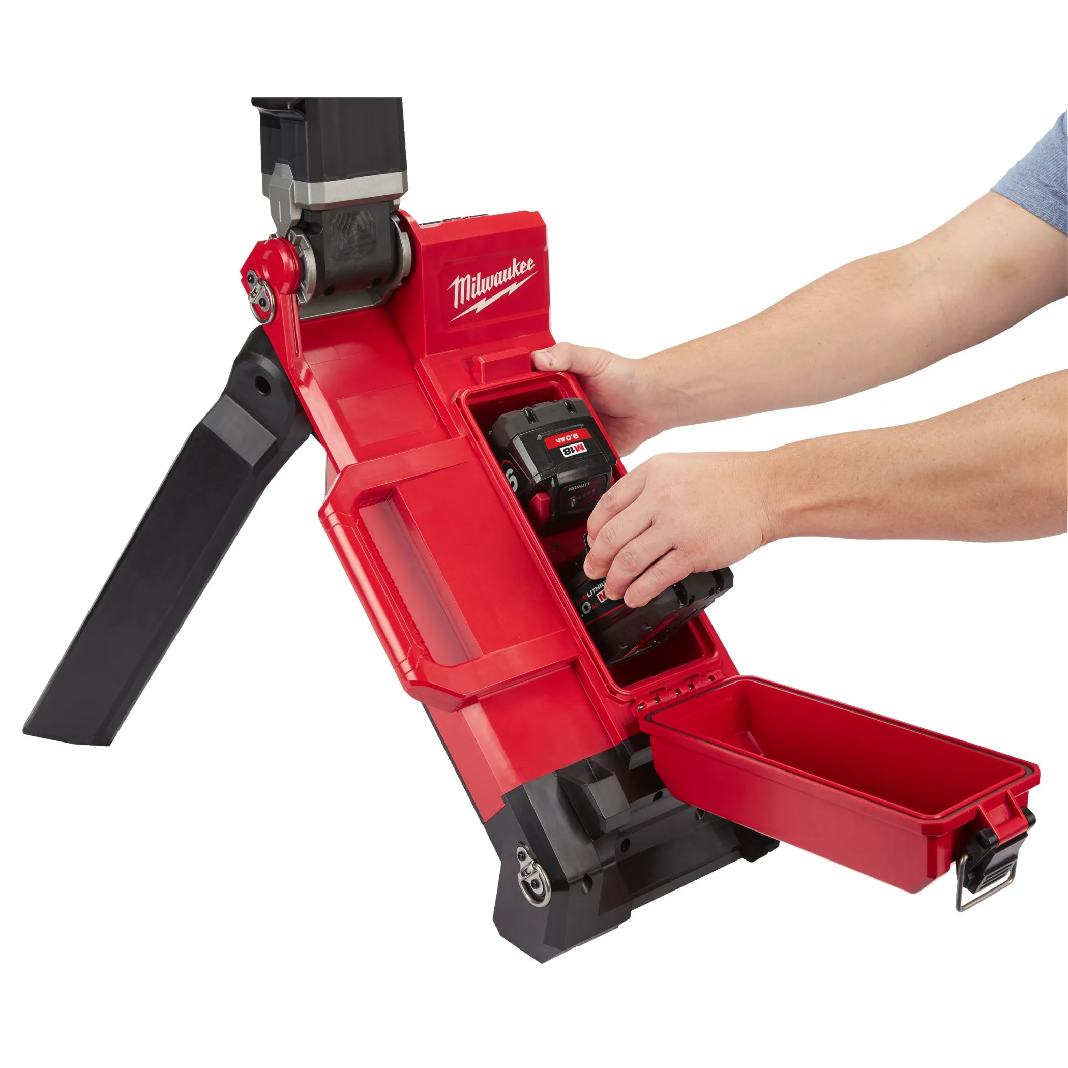 Аккумуляторная светодиодная мачта освещения Milwaukee M18 ONERSAL-0 ONE-KEY TRUEVIEW™  (Арт. 4933459431)