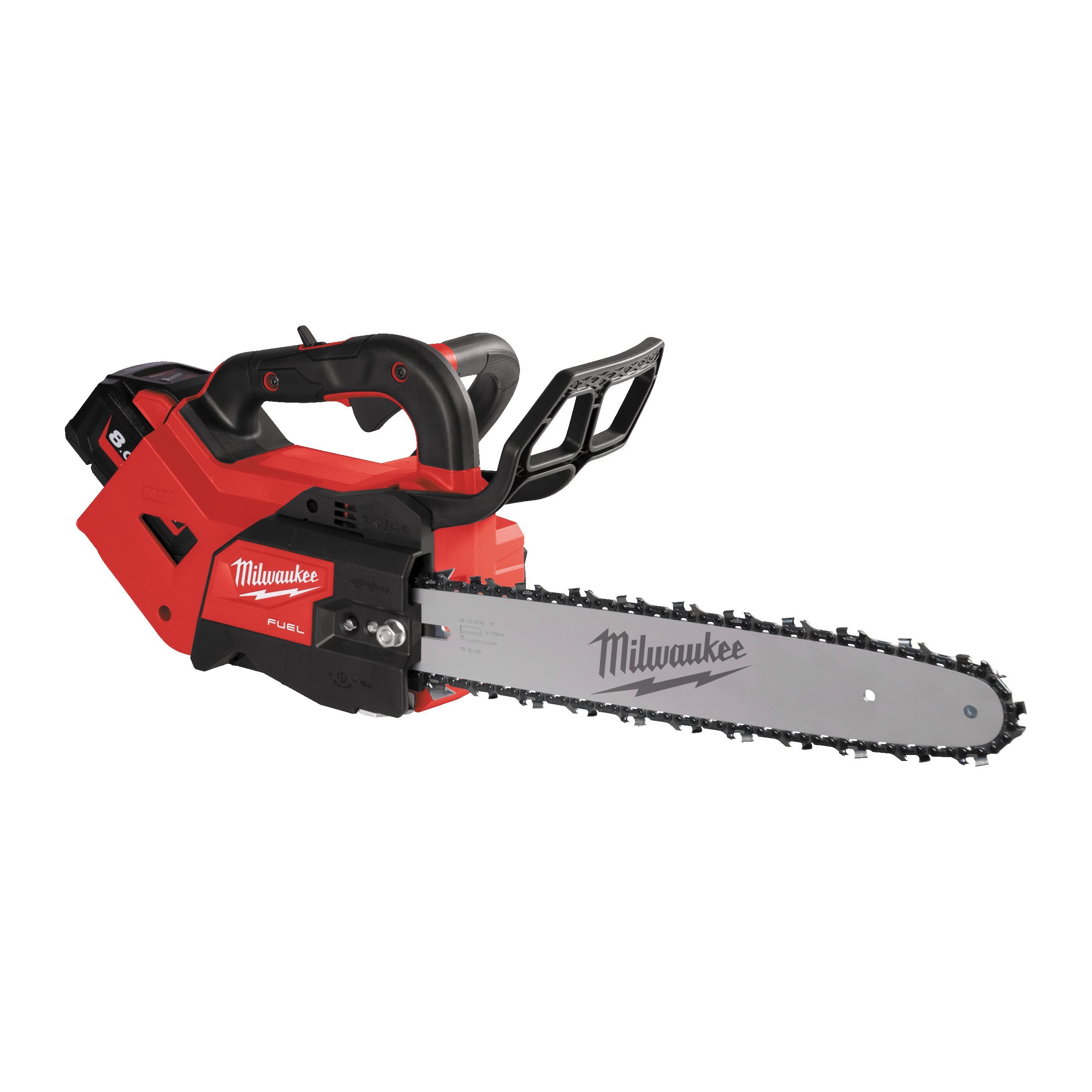 Аккумуляторная цепная пила с верхней рукояткой Milwaukee M18 FTHCHS35-802 FUEL (Арт. 4933479589)