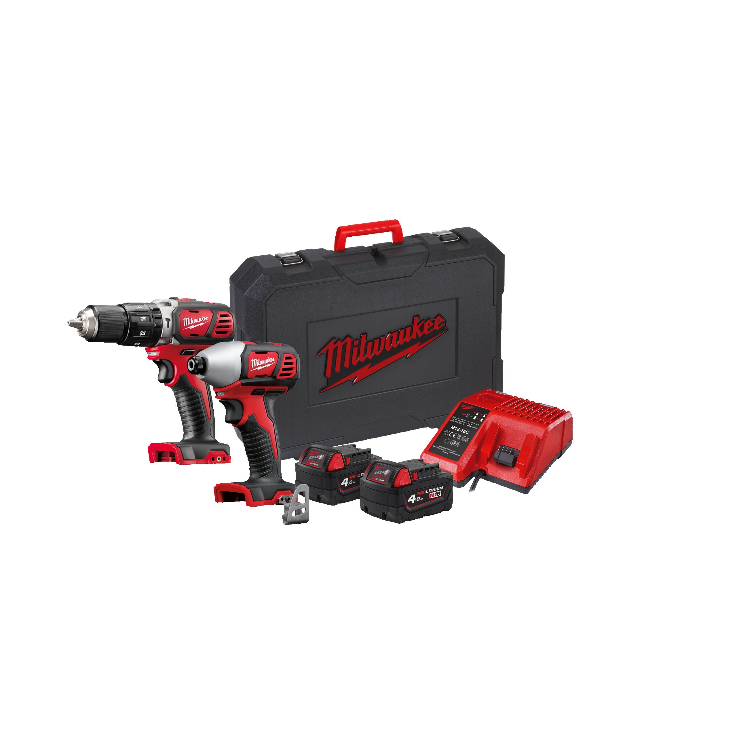 Набор инструментов Milwaukee M18 BPP2C-402C  (Арт. 4933443552)