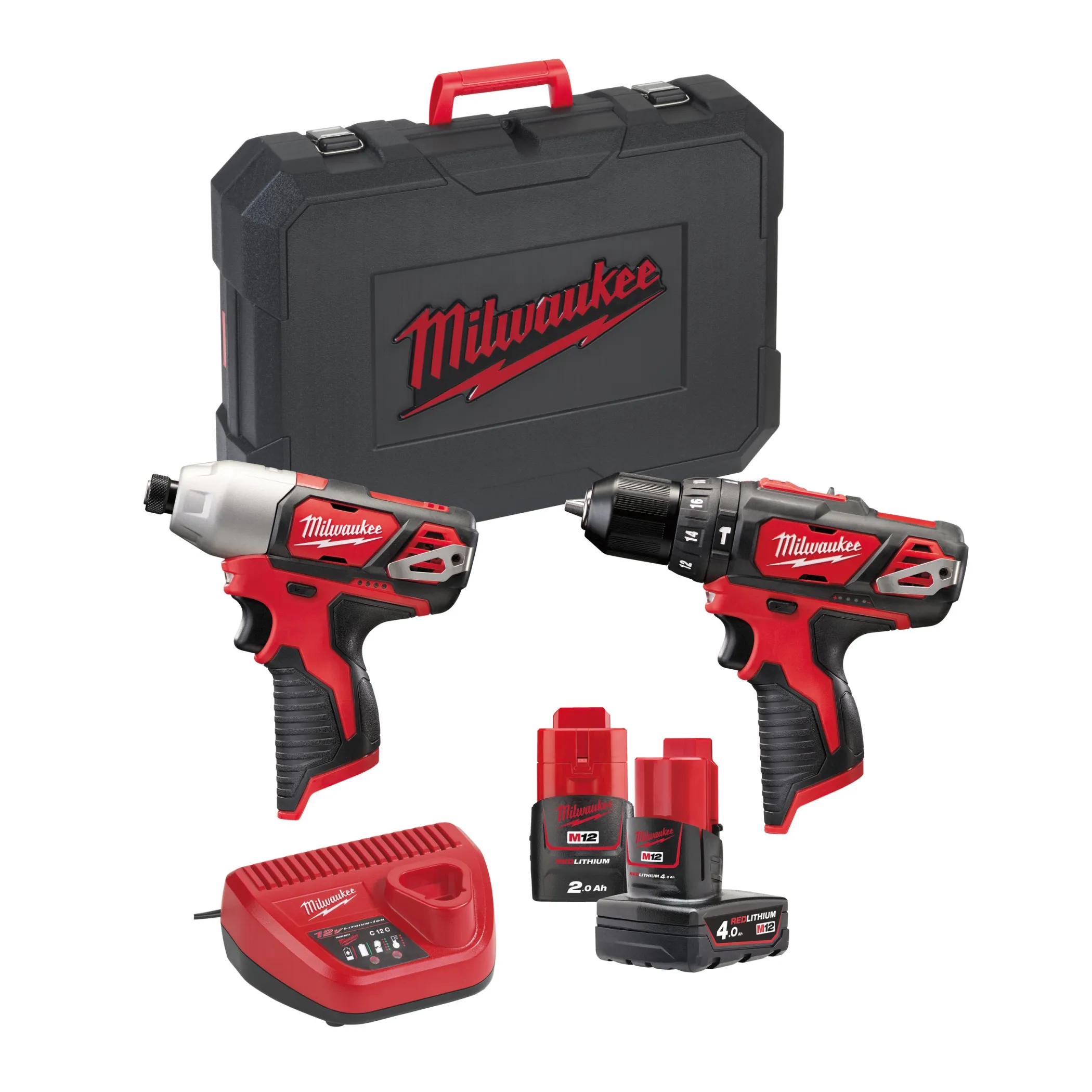 Набор инструментов Milwaukee M12 ВPP2В-421С  (Арт. 4933443497)