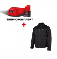 Куртка с подогревом пуховая Milwaukee M12 HJP-0 (S) с АКБ и З/У  (Арт. 4933464364/a)