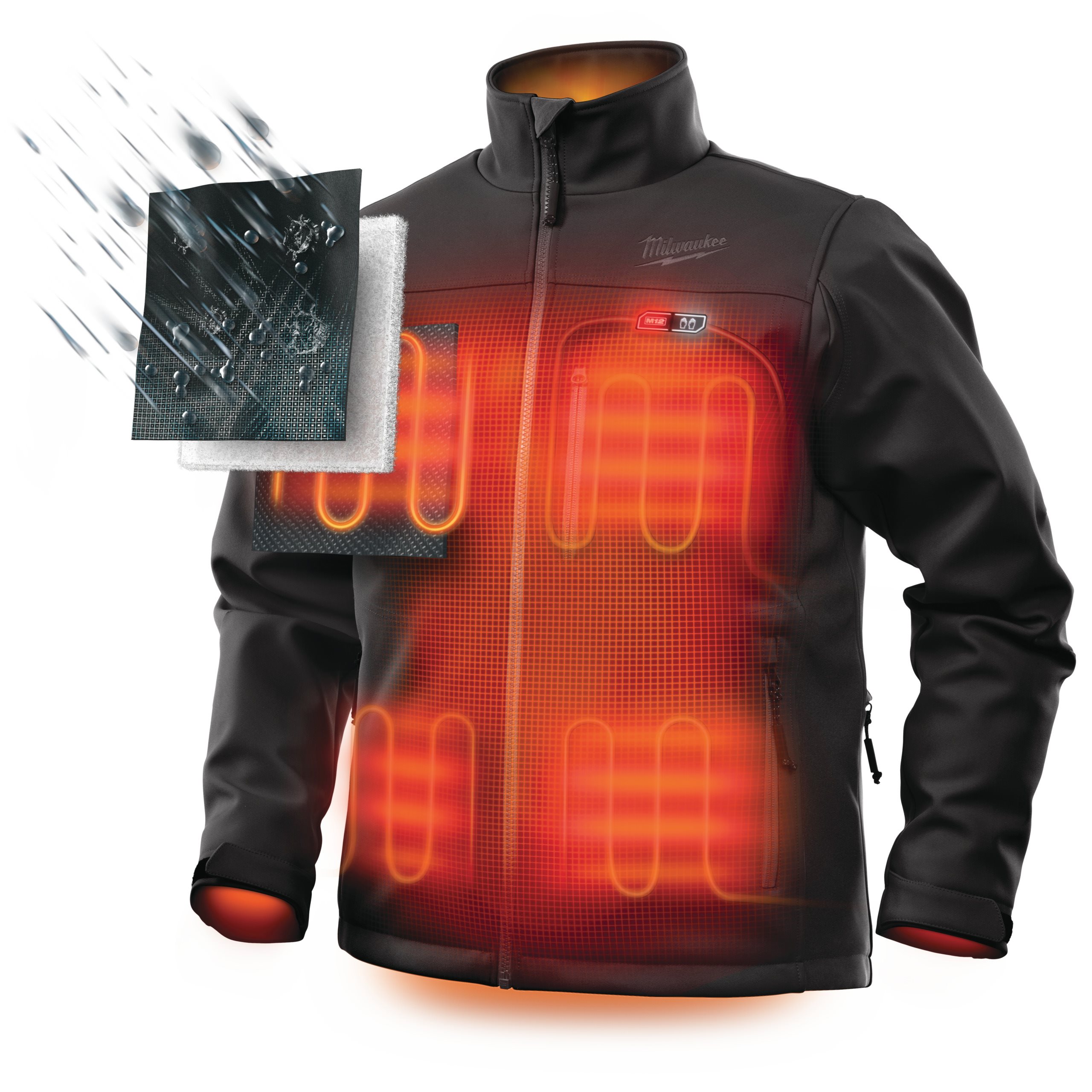 Куртка с подогревом. Куртка с электроподогревом Milwaukee. Heated TOUGHSHELL™ Jacket (202-20). Куртка c электроподогревом премиальная m12 hj grey4-0 (2xl). M12 heated Jackets.