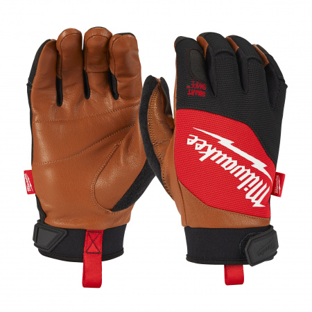 Перчатки Milwaukee с кожаными вставками, размер L/9  (Арт. 4932471913)