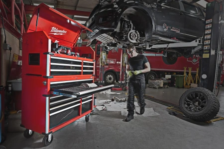 Тележка инструментальная с ящиками 46" / 117см, 10 полок (Арт. 4932478852)