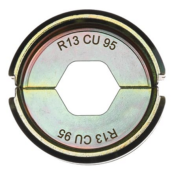 Матрица для трубчатых наконечников и коннекторов Milwaukee R13 CU 95  (Арт. 4932459499)