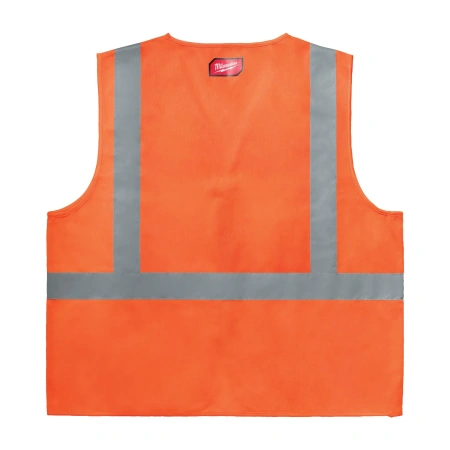 Жилет сигнальный Milwaukee Contractor оранжевый - S/M  (Арт. 4932493998)