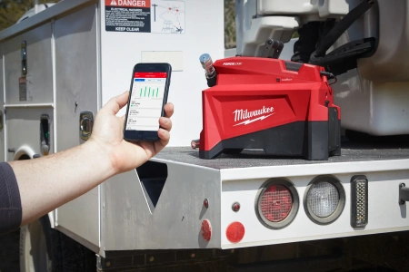 Аккумуляторный вспомогательный гидравлический насос Milwaukee M18 HUP700-121 [FORGE™] (Li-Ion12Ач) (замена для 4933471813) (Арт. 4933499335)