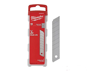 Лезвия для выдвижных ножей Milwaukee 18 мм (10 шт) (замена для 48229118) (Арт. 4932480107)
